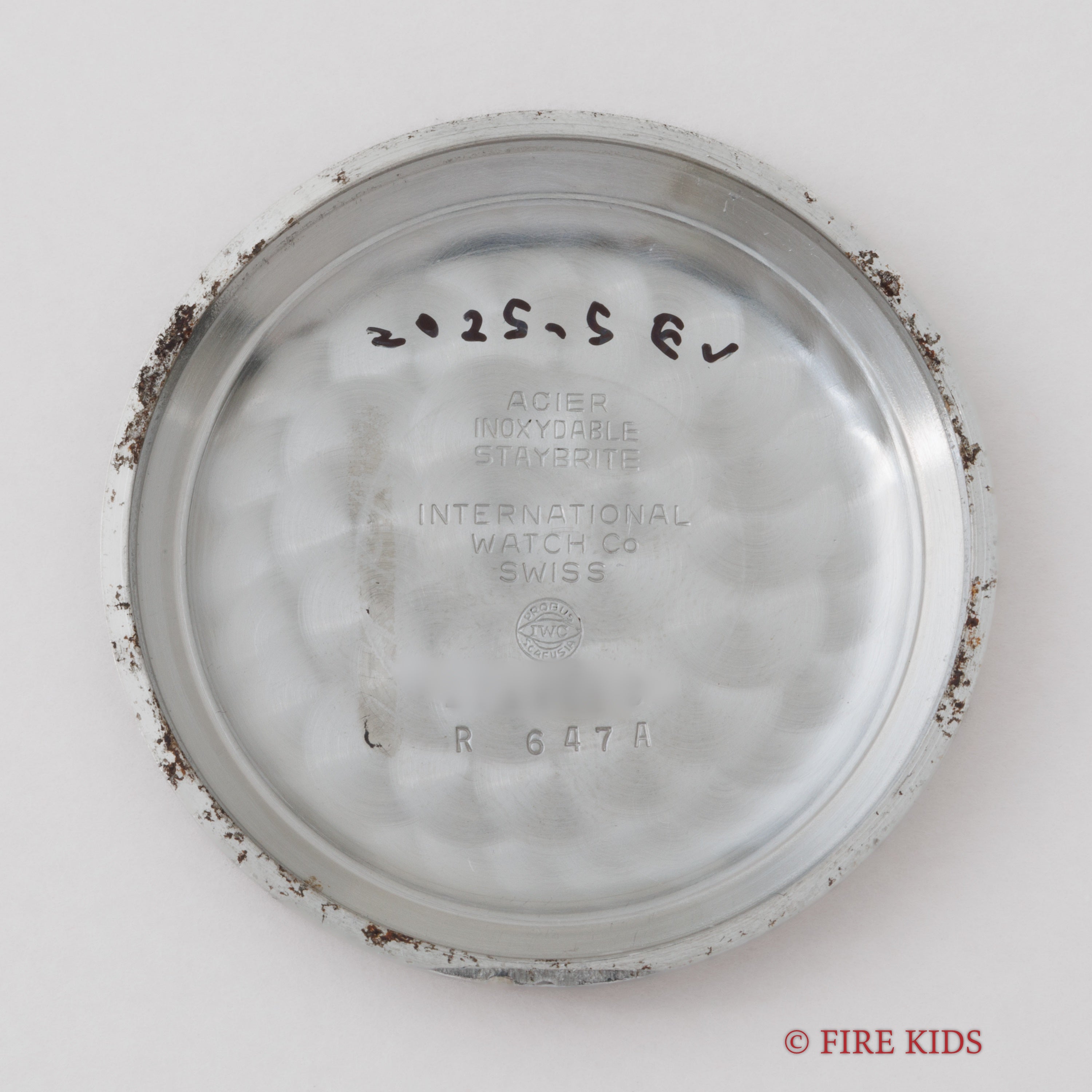 IWC 36mmビッグケース ノンデイト 1963年製 自動巻き Ref.647A Cal.853