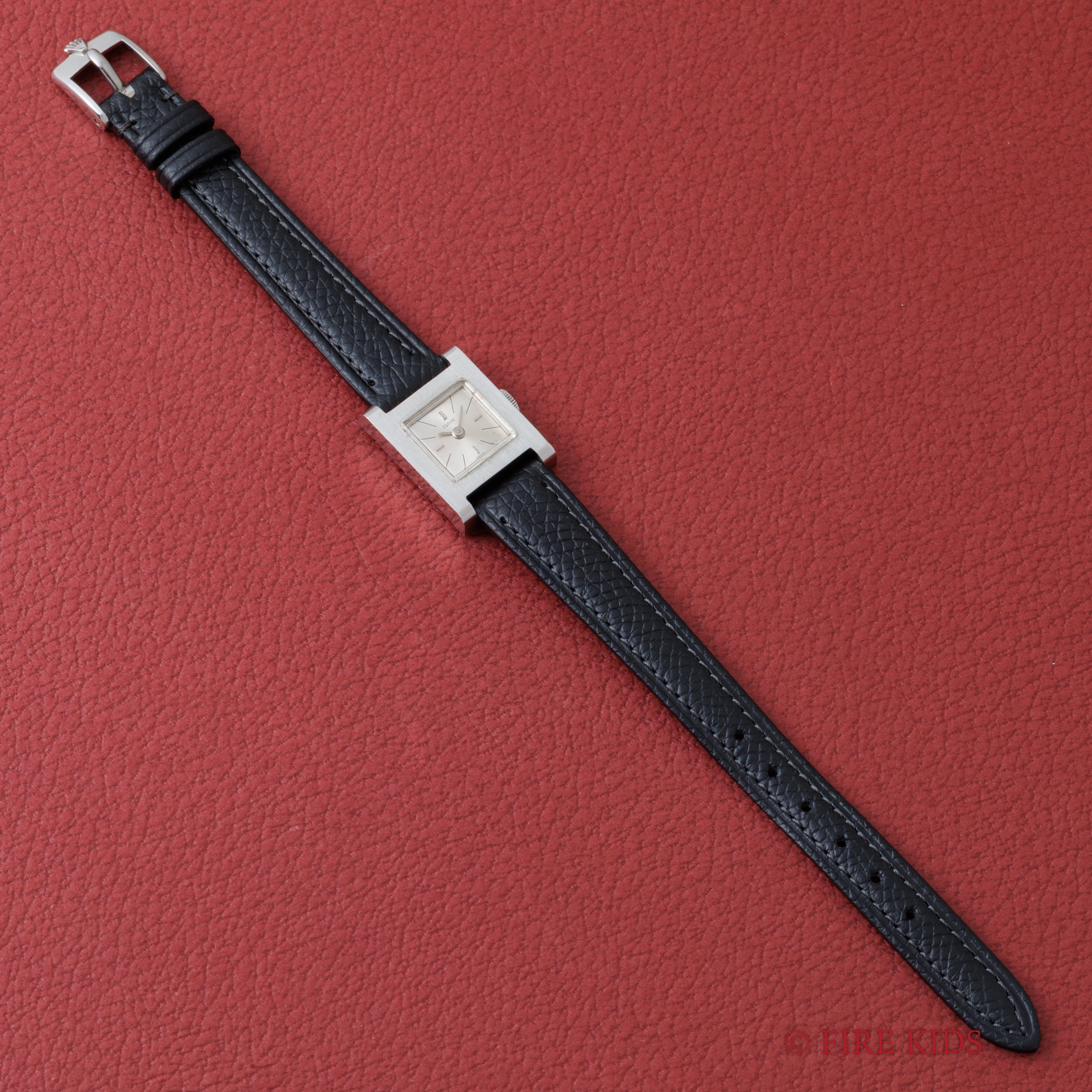 チューダー 1966年製 Ref.1861 レディース スクエアケース 手巻き ロレックス尾錠付き