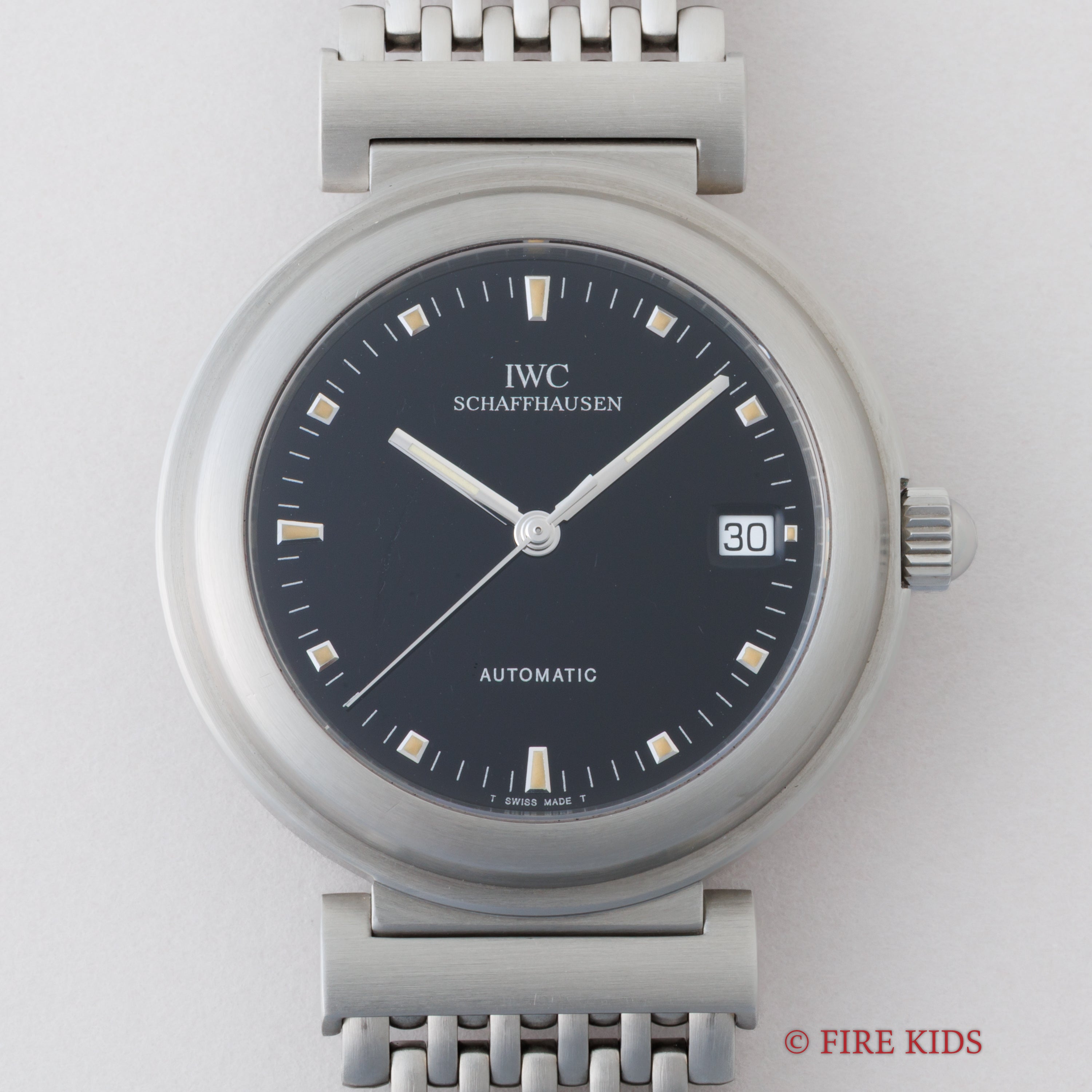 IWC ダ・ヴィンチ SL ブラックダイヤル 1996年製 Ref.IW352805 ブラックダイヤル 箱、ギャラ、タグ、修理明細書付き