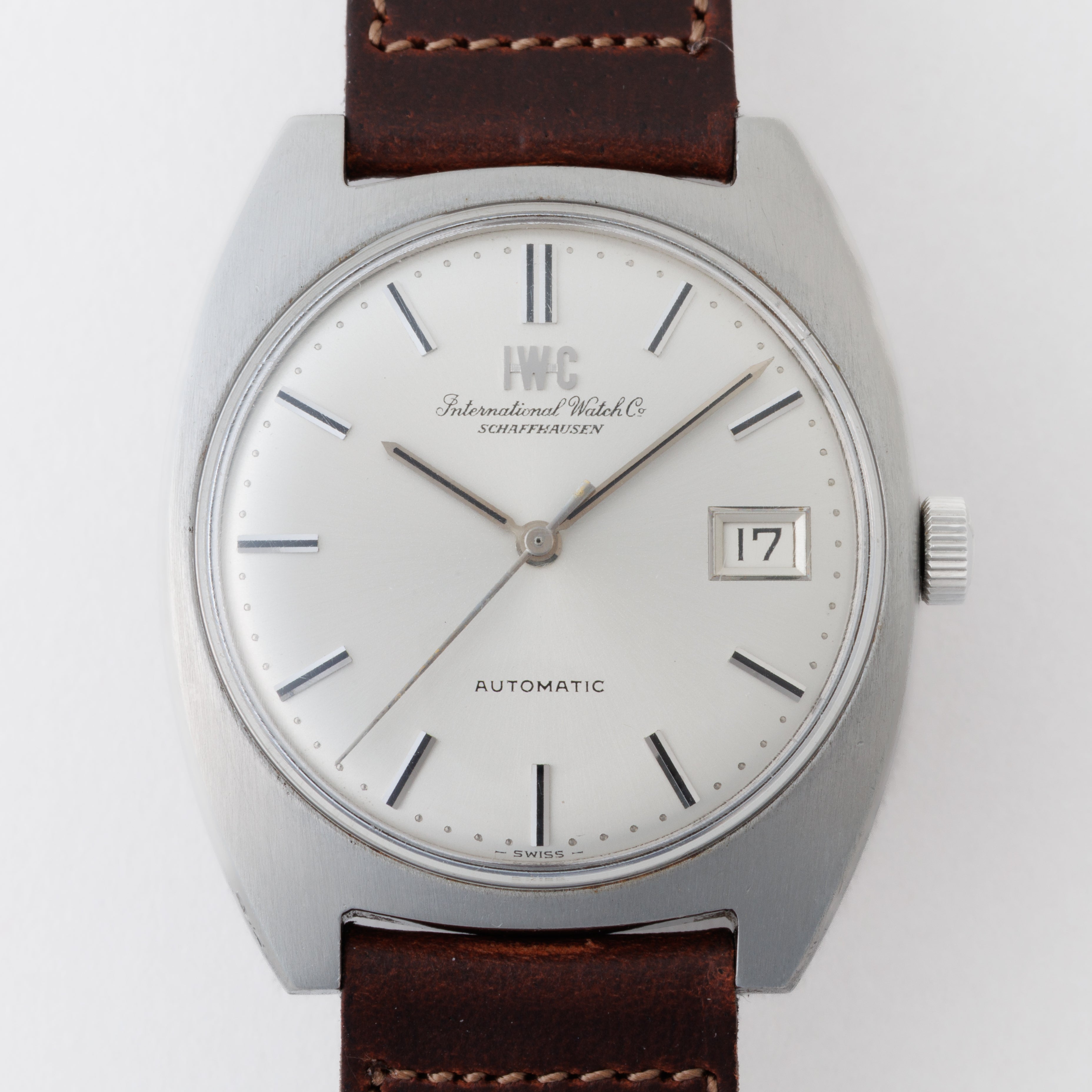 IWC 1967年製 Ref.814A クッションケース ペラトン式自動巻き Cal.8541