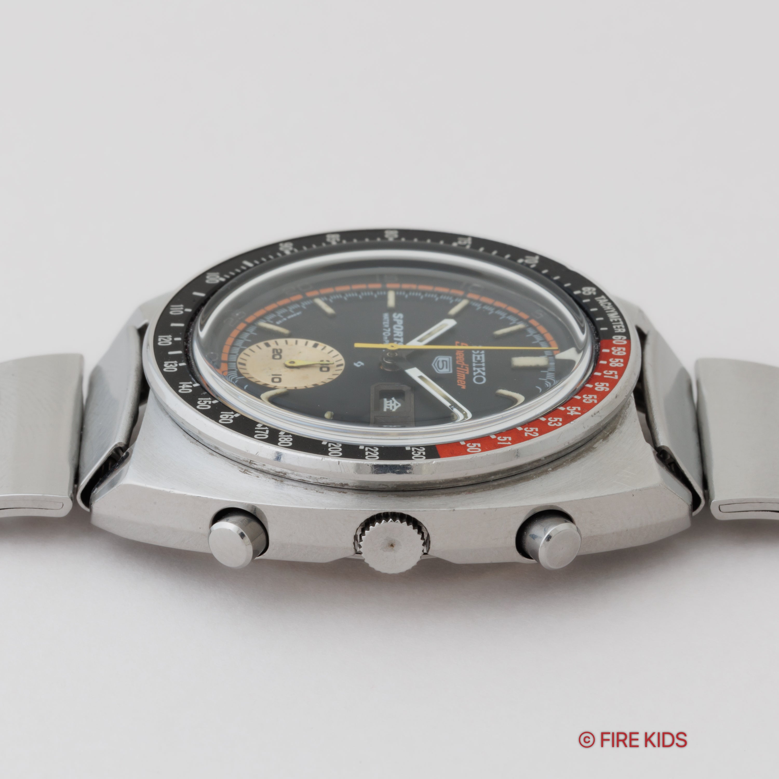 セイコー 5スポーツ スピードタイマー 1971年製 Ref.6139-6032 コークベゼル
