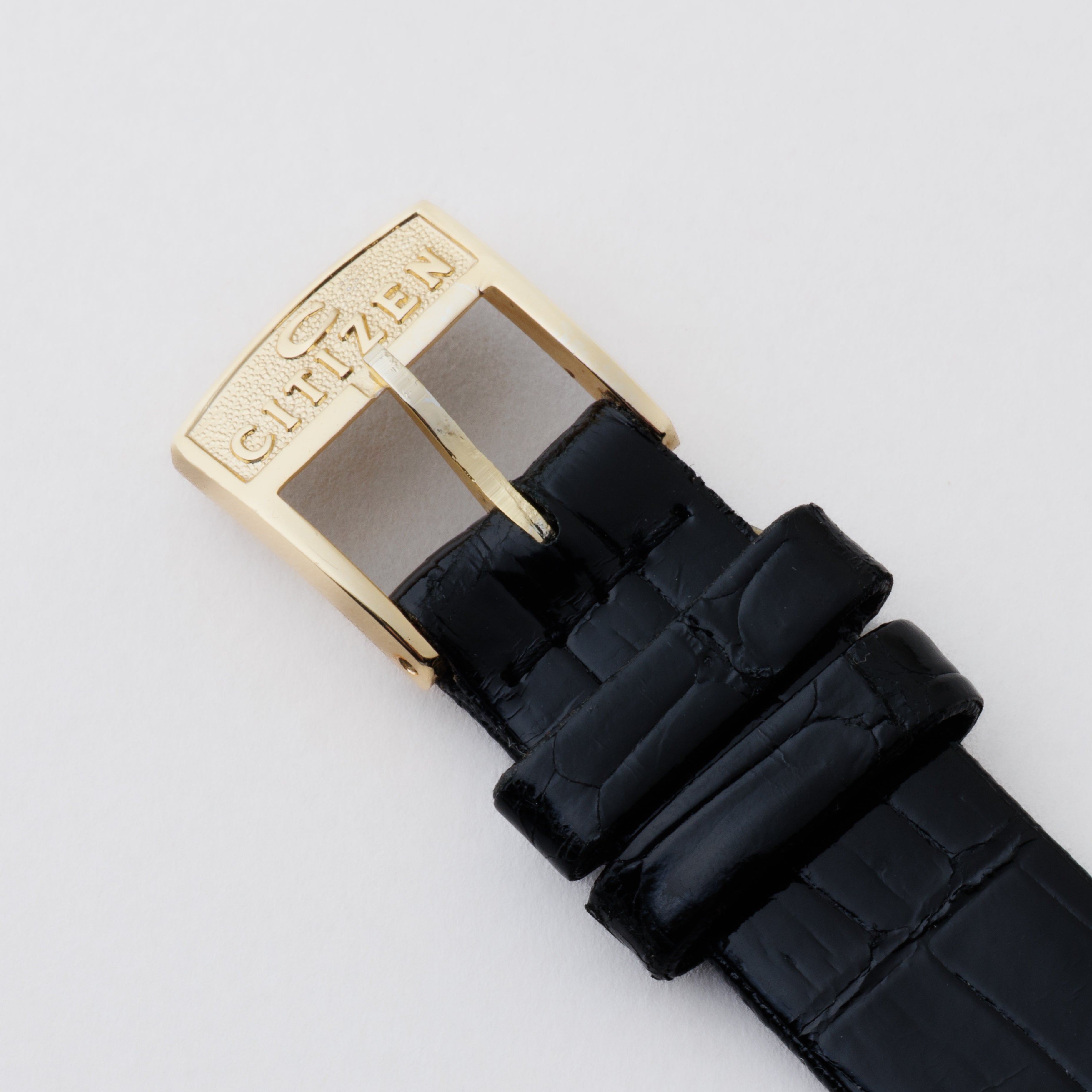 シチズン 18金無垢スーパーデラックス 1960年代前半製 Ref.15002 純正尾錠