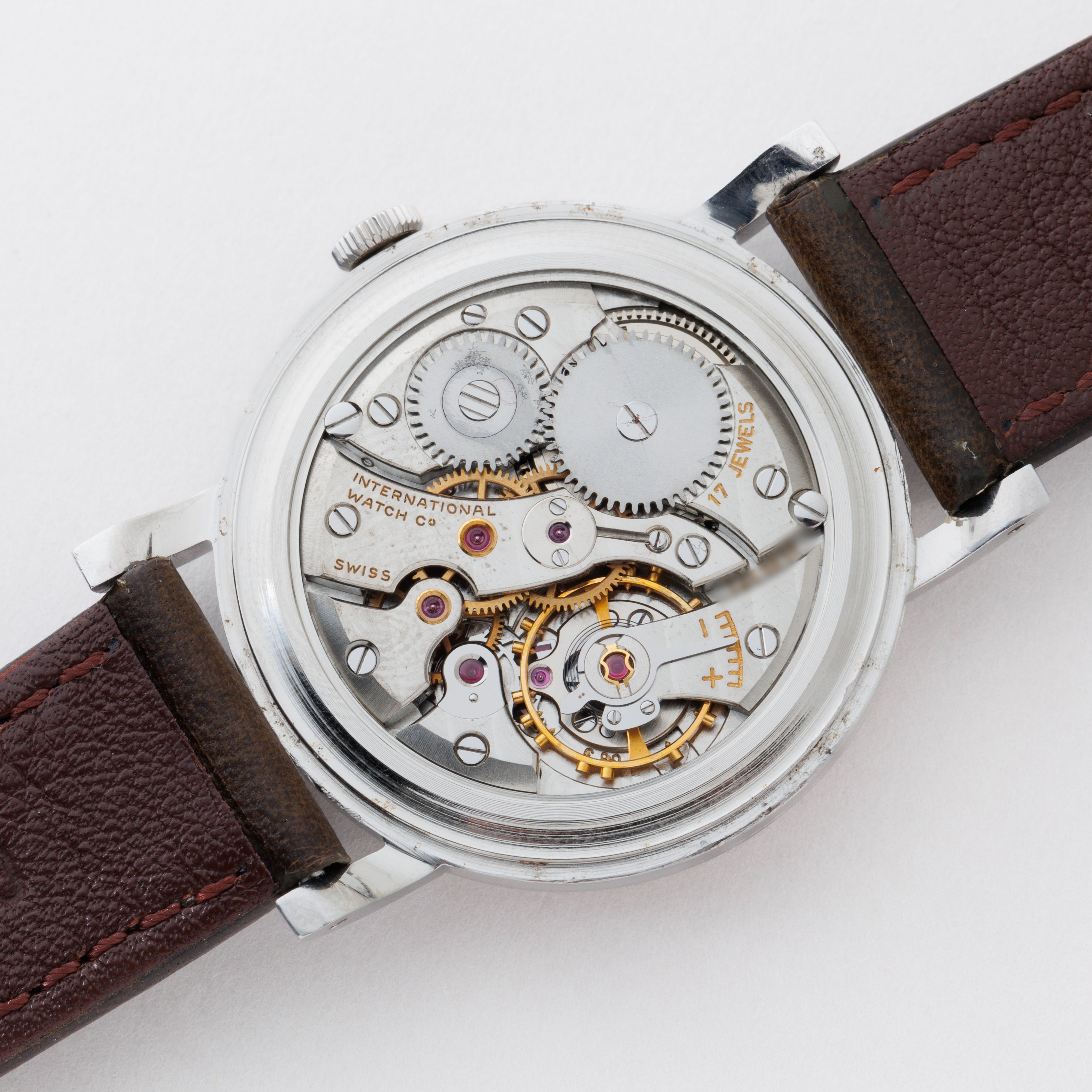 IWC ラウンドケース 1958年製 手巻き Cal.89