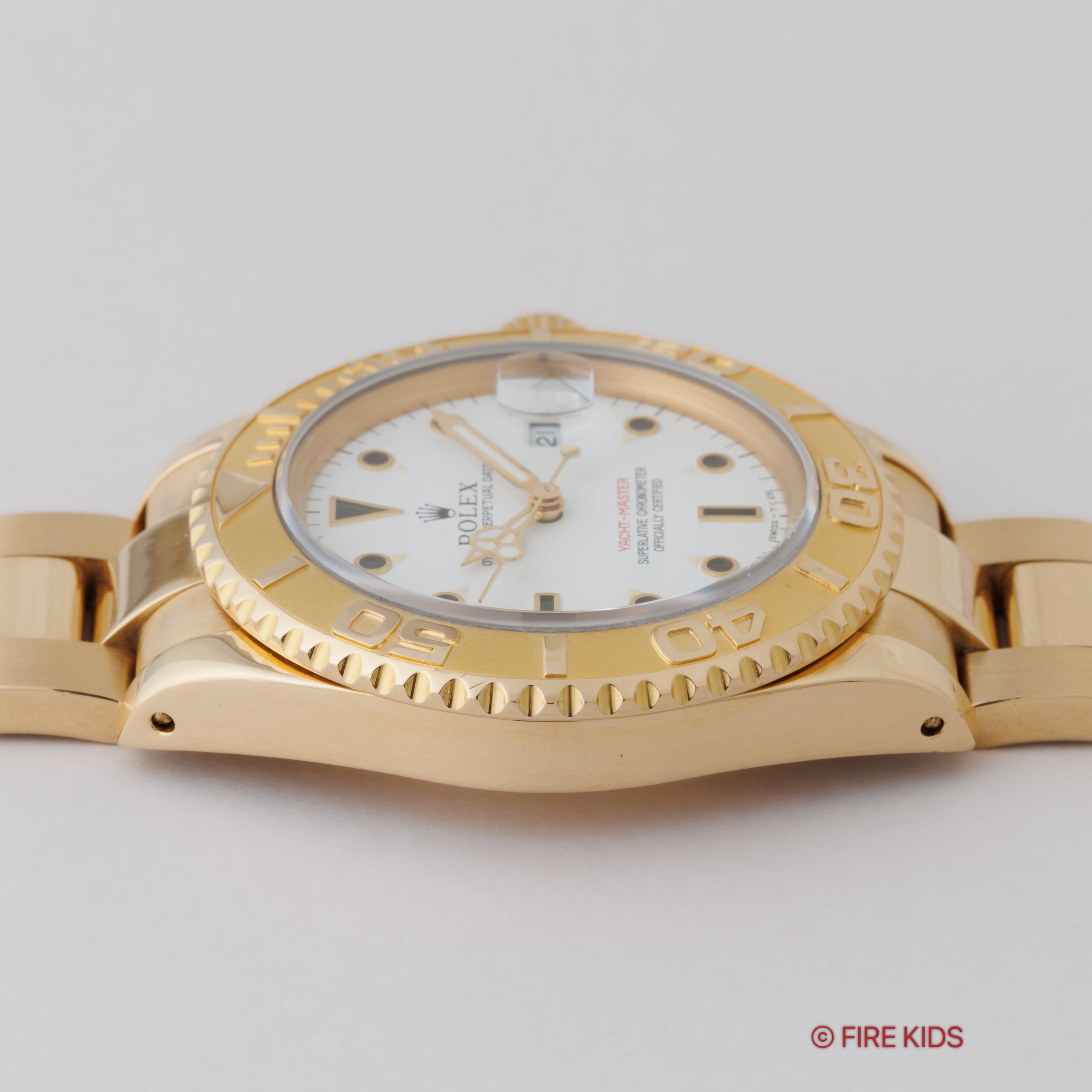 ロレックス ヨットマスター 1993年製 Ref.16628 18金イエローゴールド Cal.3135 ギャランティ付 初期S番個体