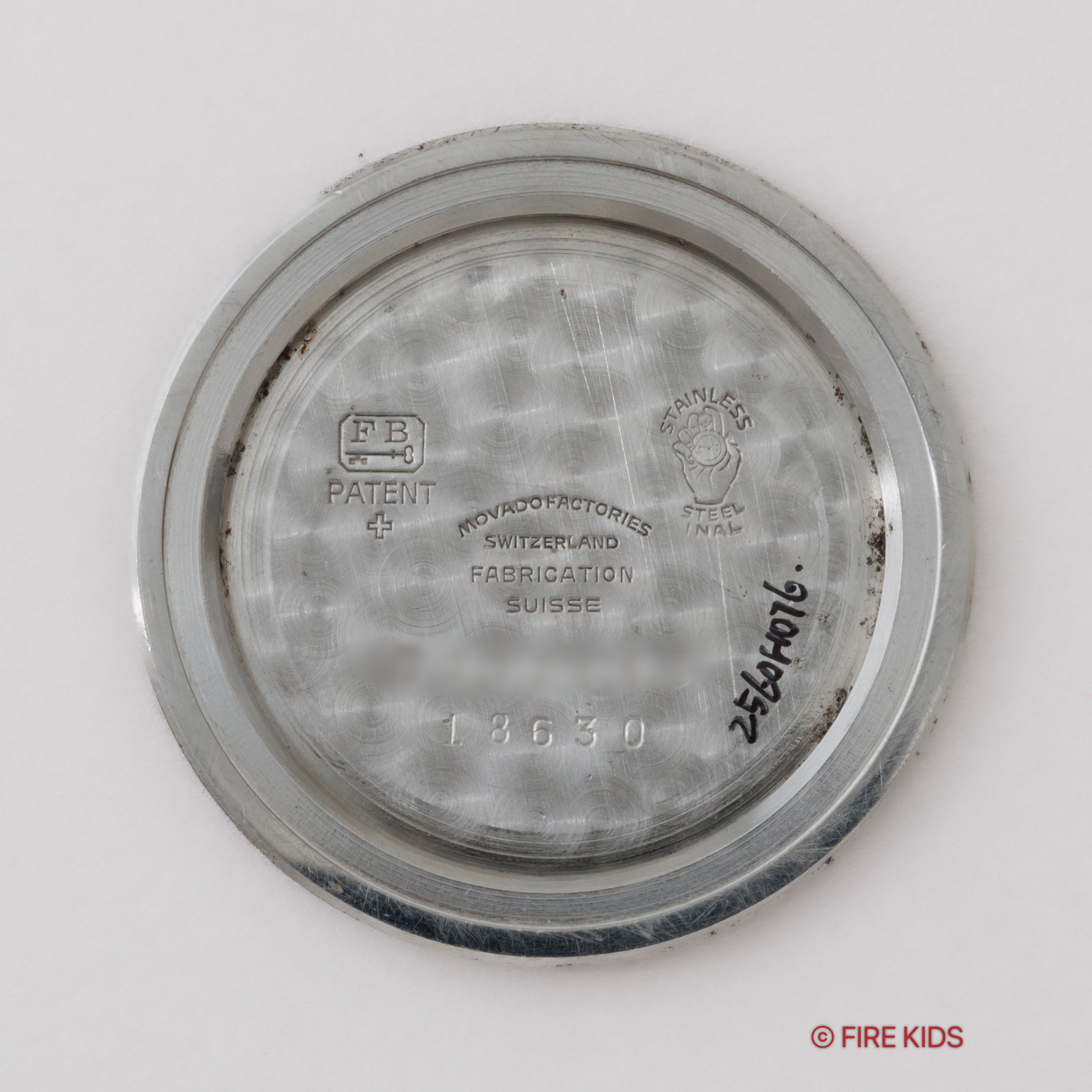 モバード スポーツ FB社製トップゴールドケース 手巻き 1950年代 飛びアラビアダイヤル