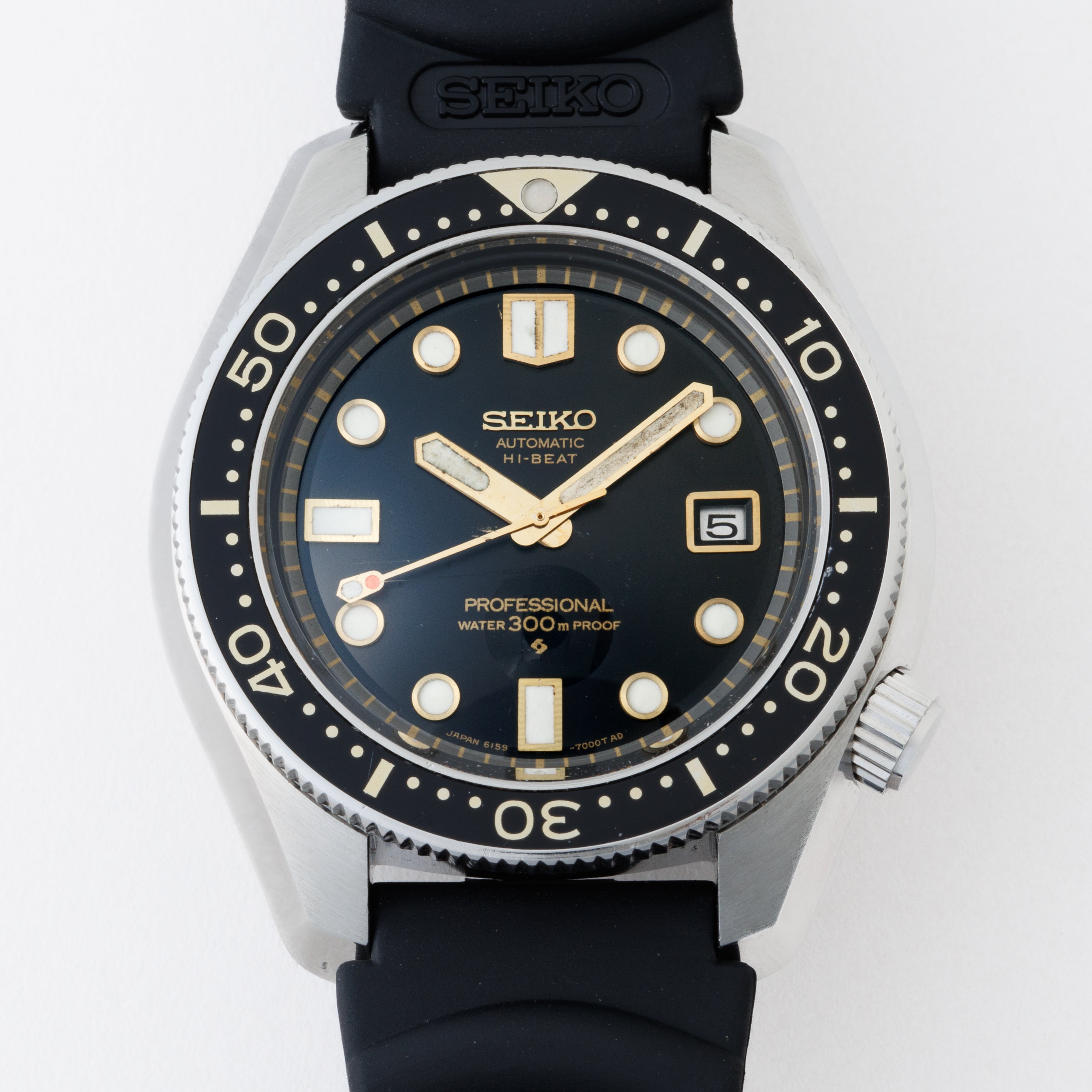 セイコー プロフェッショナル300mダイバー 1969年製 Ref.6159-7001 10振動自動巻き