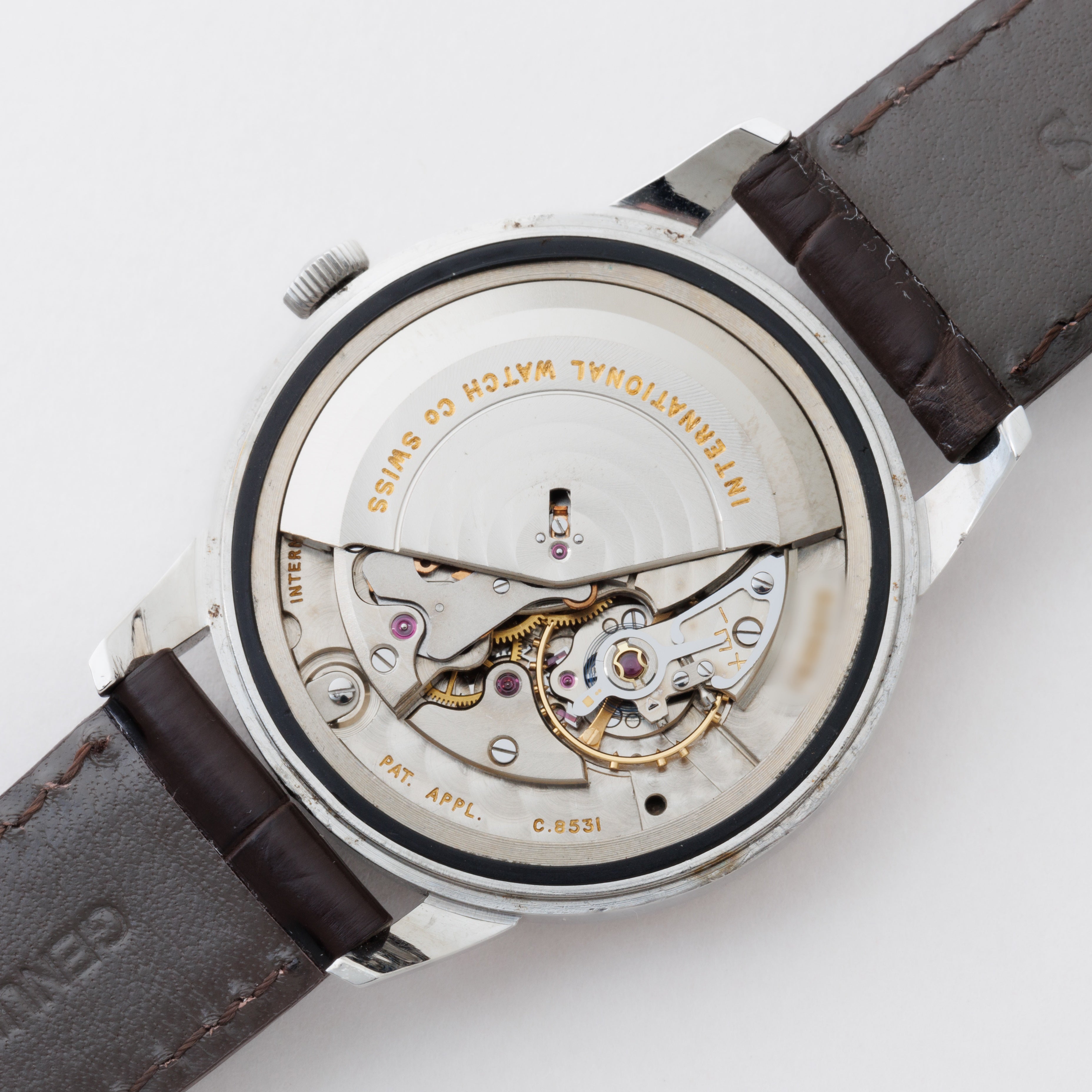 IWC ラウンドケース 1966年製 Ref.648A 寄り目 Cal.8531