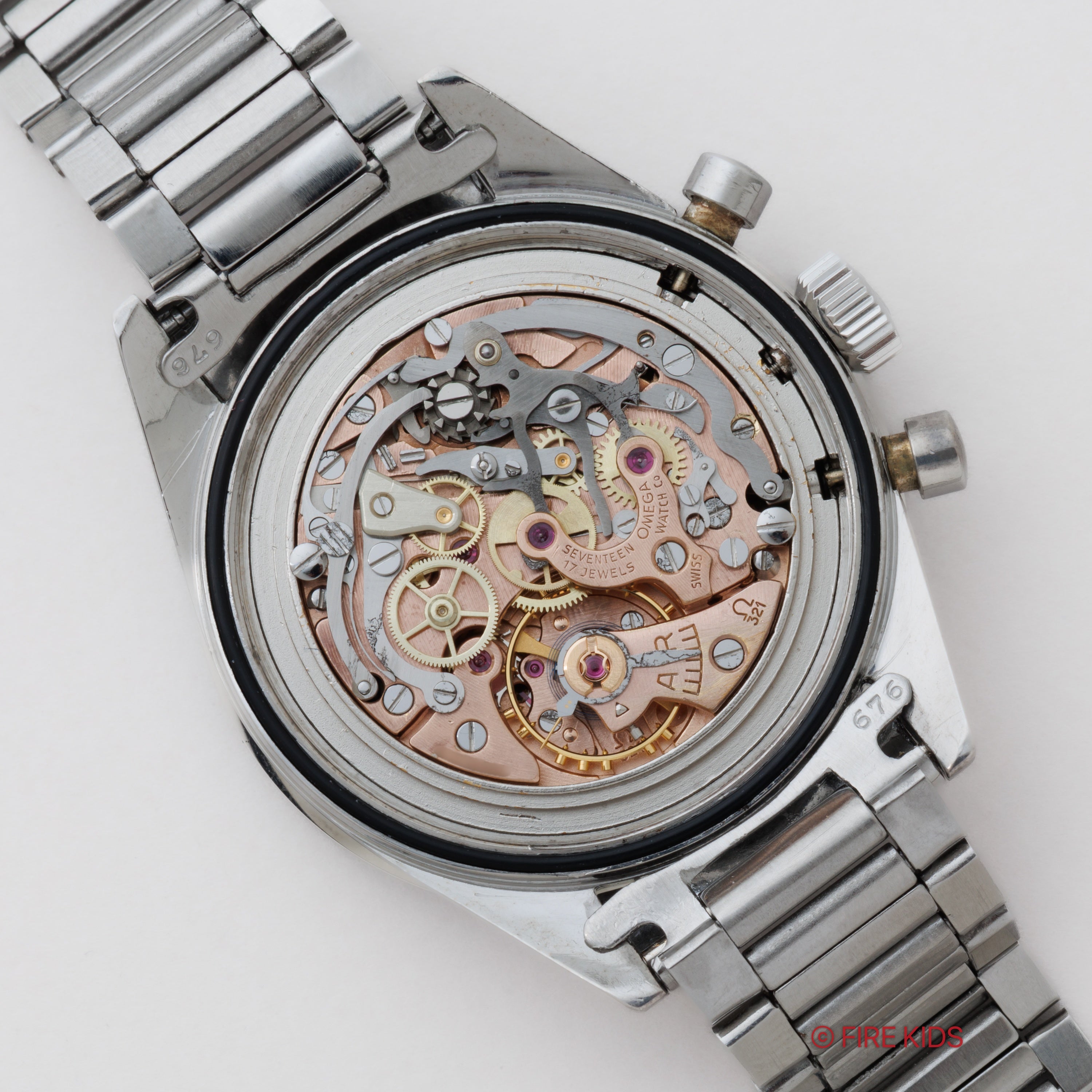 オメガ スピードマスター 3rdモデル キャタピラブレス 1968年製