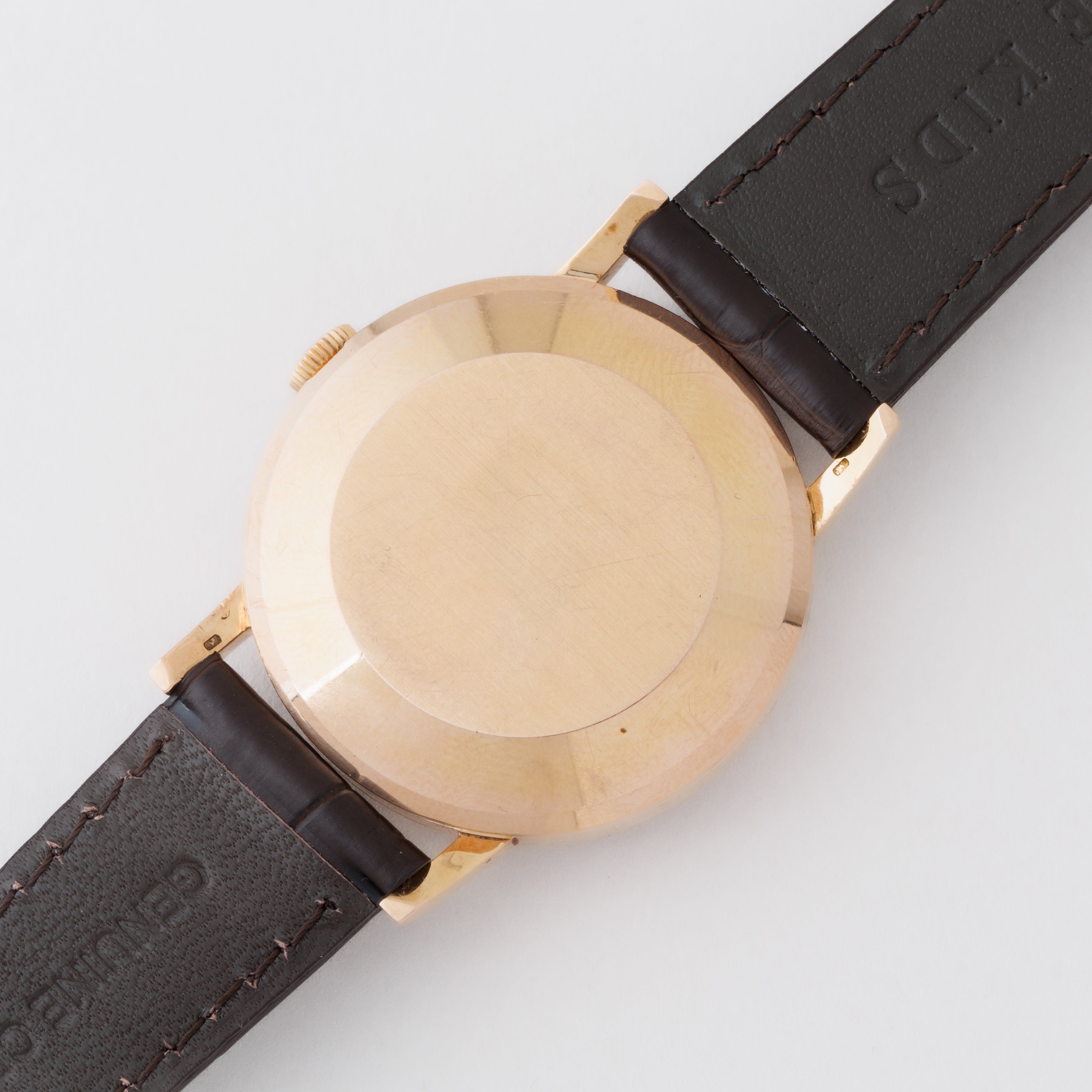 IWC ラウンドケース 1962年製 18金ピンクゴールド 寄り目 ペラトン式自動巻き Cal.8531