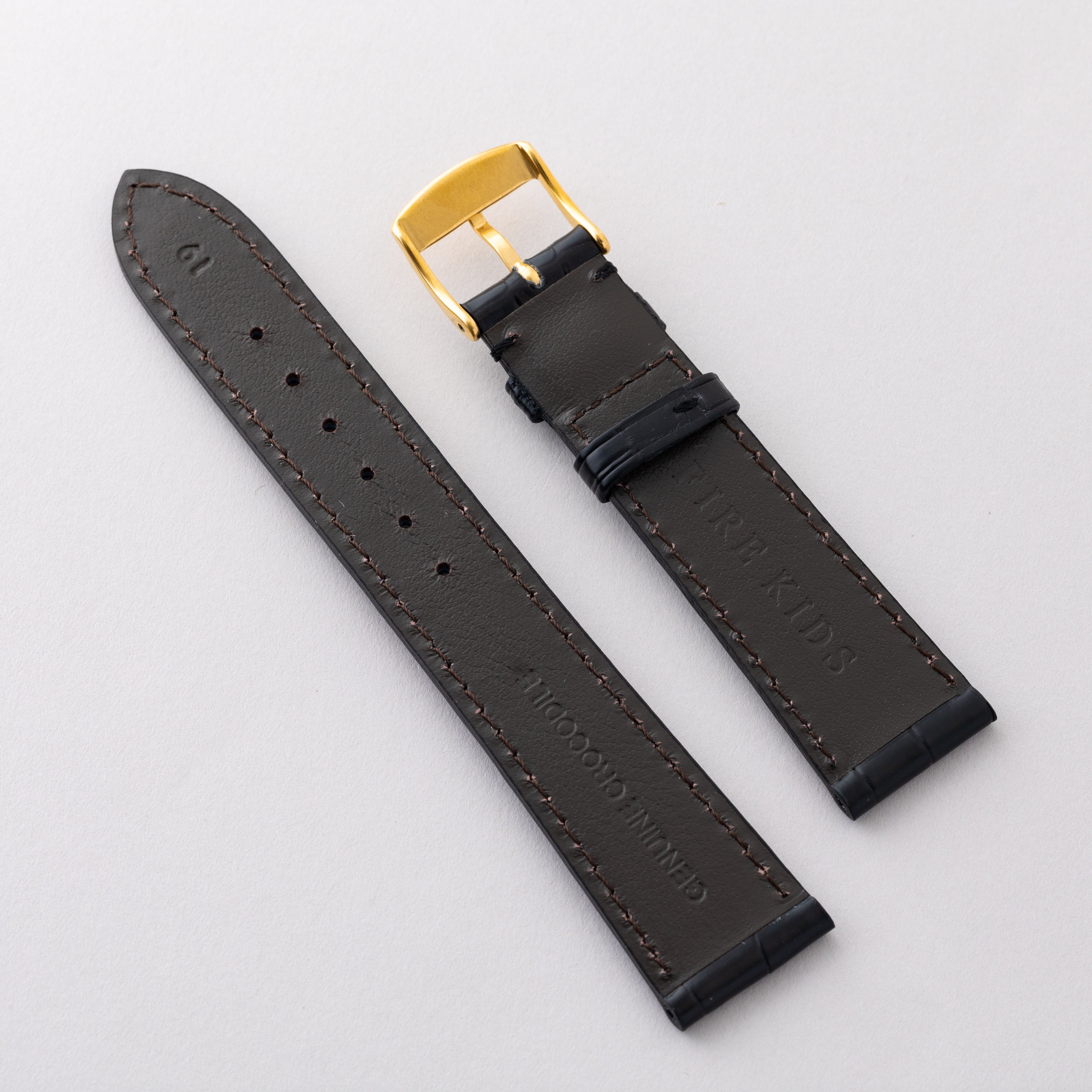 ファイアーキッズオリジナル革ベルト クロコダイル