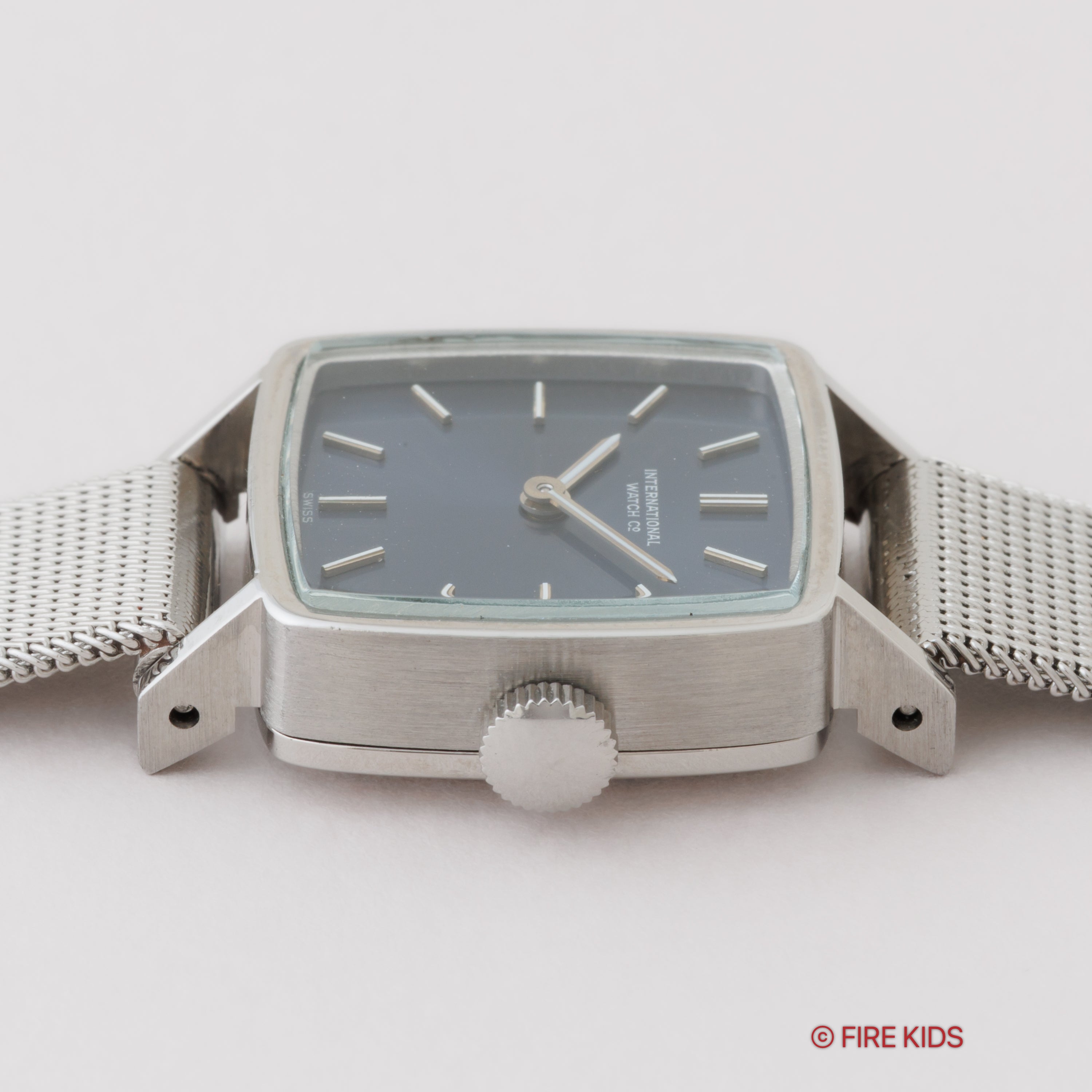 IWC インターナショナルウォッチカンパニー Ref.4174 ブルーダイヤル 1972年製 Cal.412 レディースウォッチ