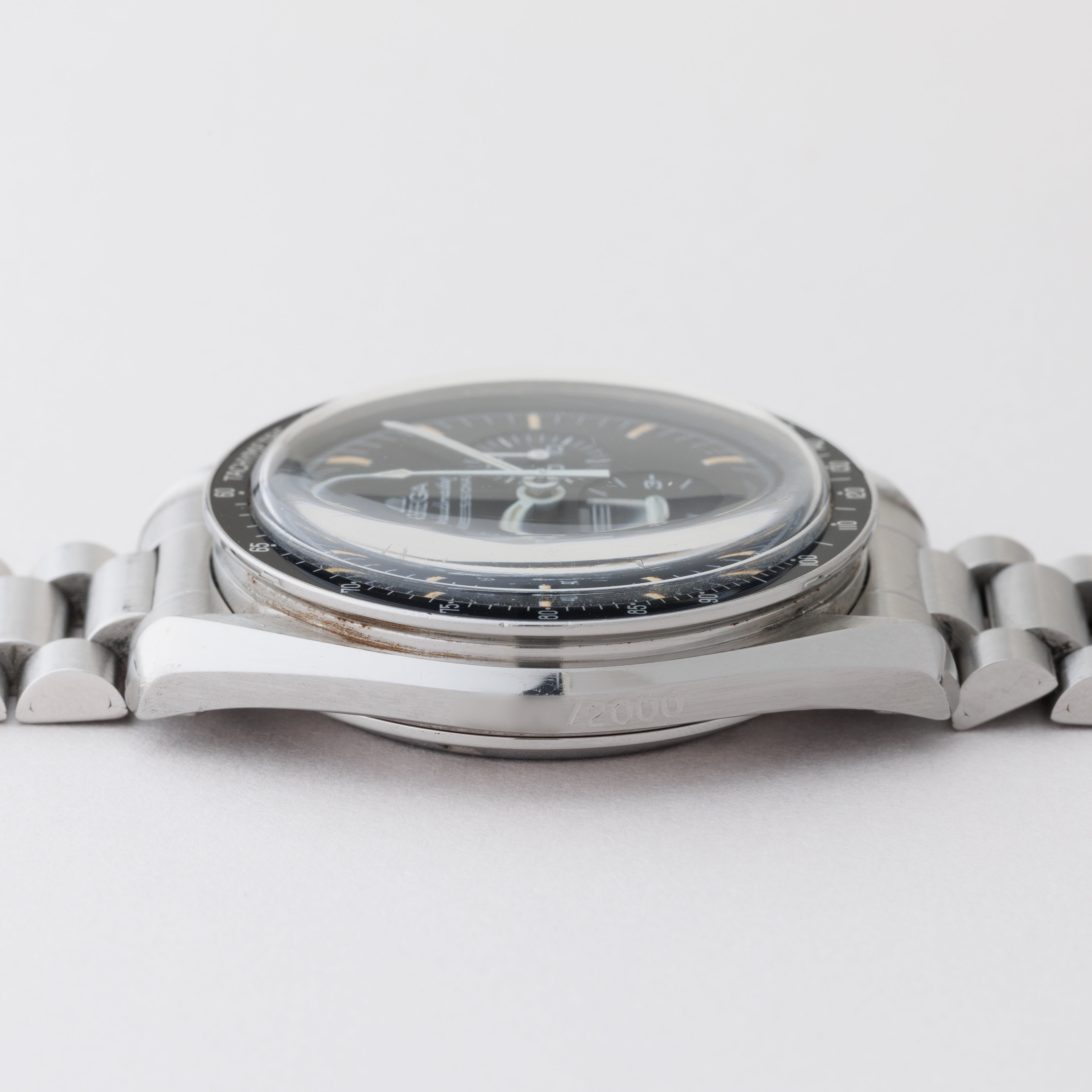 オメガ スピードマスタープロフェッショナル 1989年製 Ref.145.022 5th 20周年記念 下がりr 箱、ギャラ、冊子付き