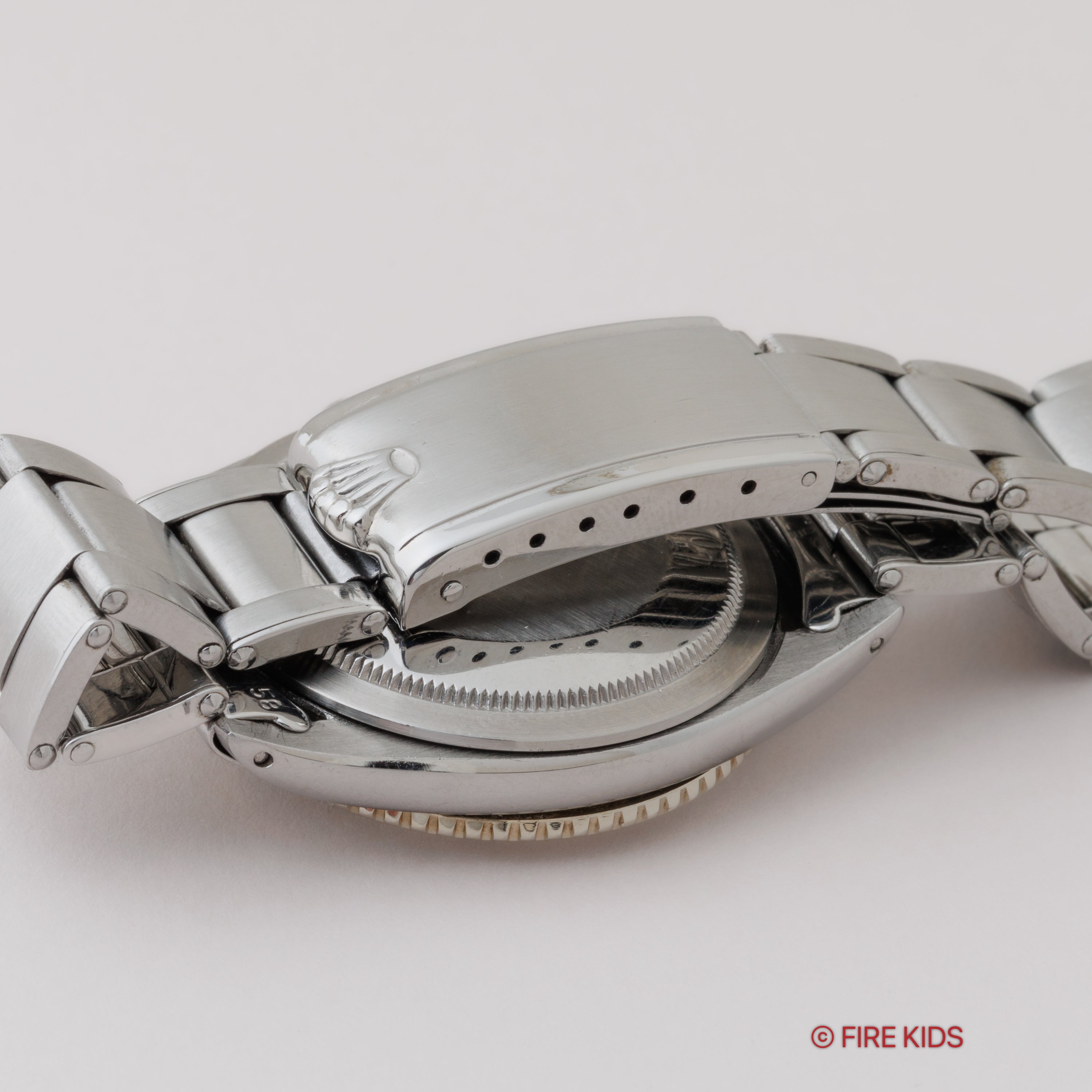 ロレックス サンダーバード 自動巻き 1961年製 ブラックギルトダイヤル Ref.1625 夜光無し パイロットウォッチ