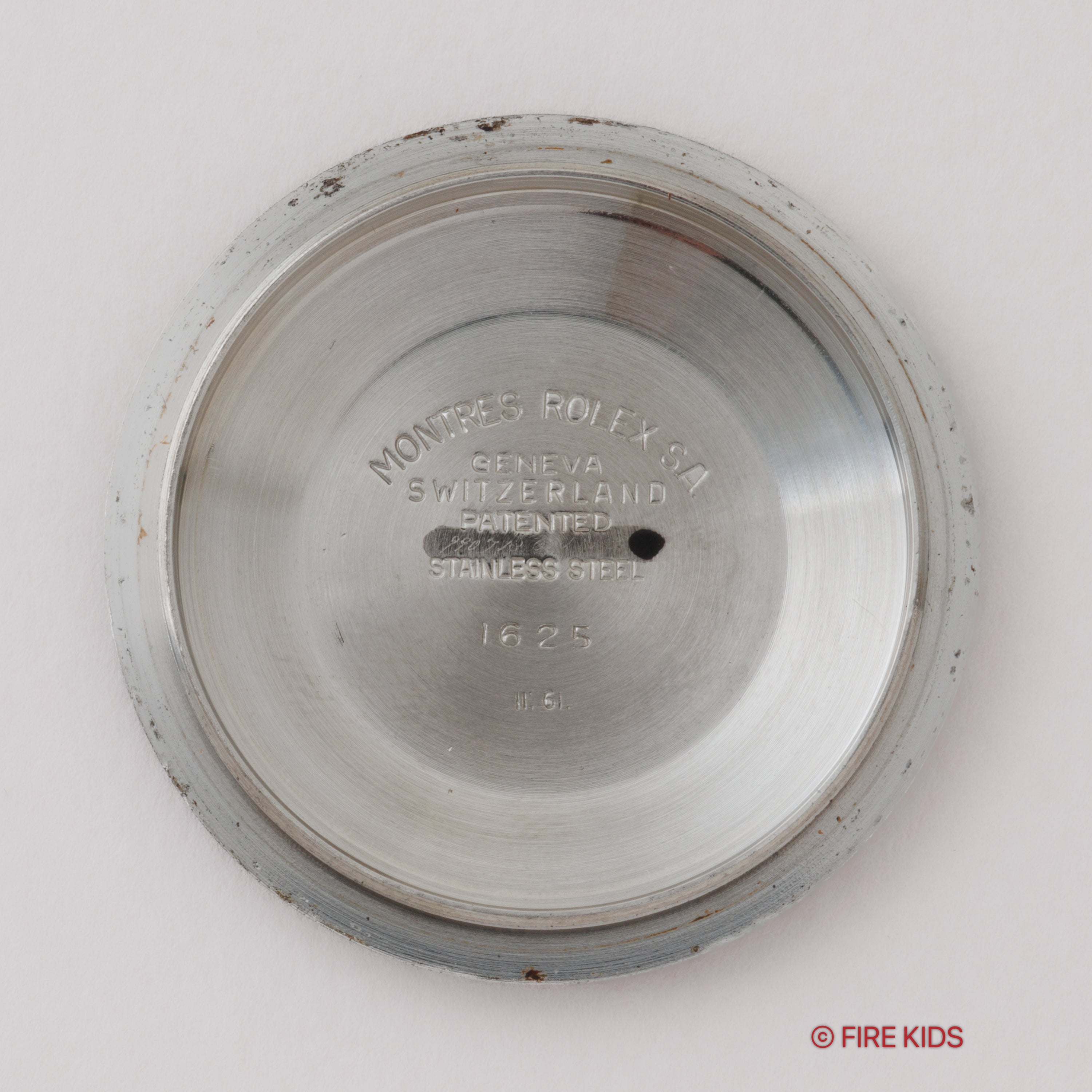 ロレックス サンダーバード 自動巻き 1961年製 ブラックギルトダイヤル Ref.1625 夜光無し パイロットウォッチ