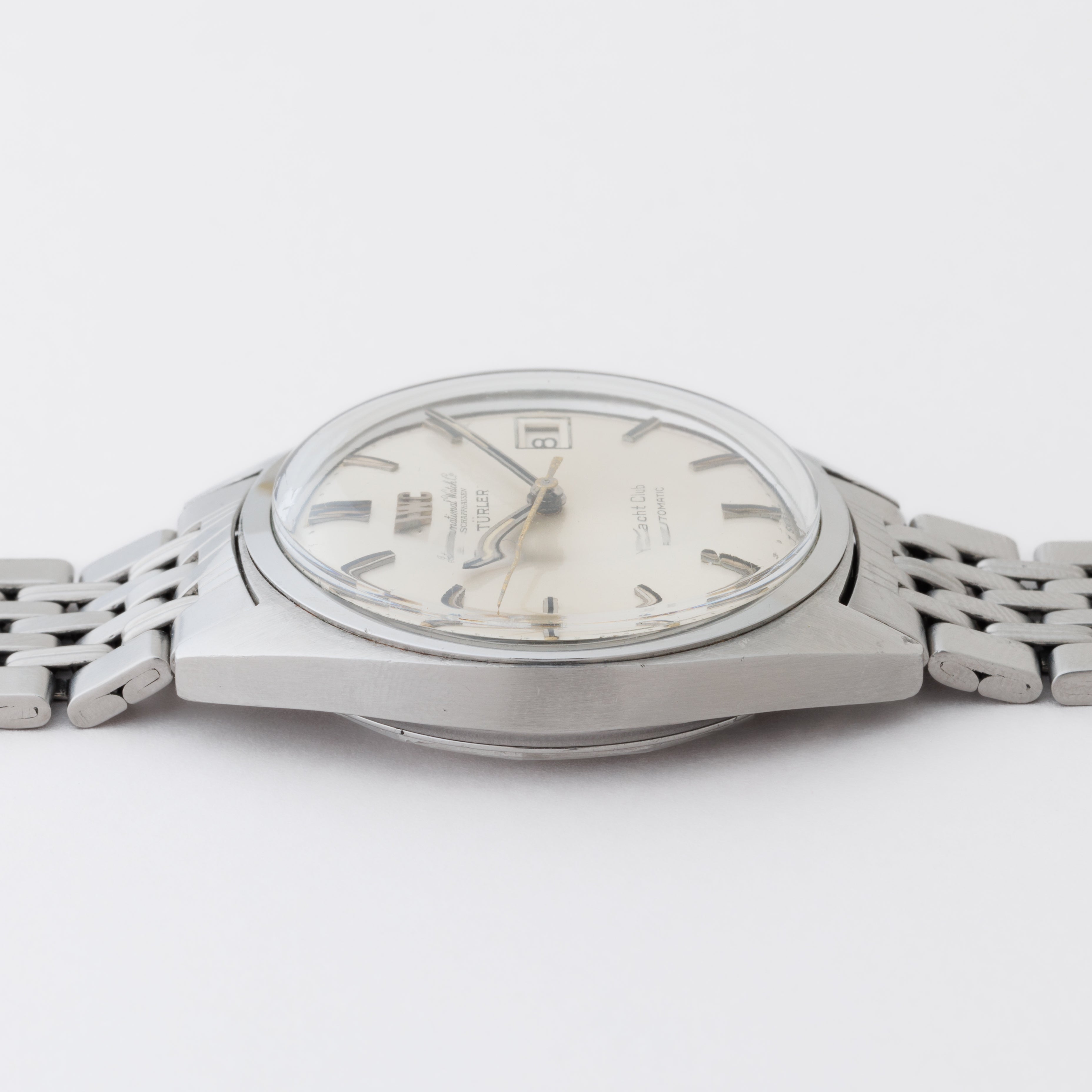 IWC ヨットクラブ 1970年製 Ref.R811 チューラーWネーム 純正ゲイフレアーブレス ペラトン式自動巻き