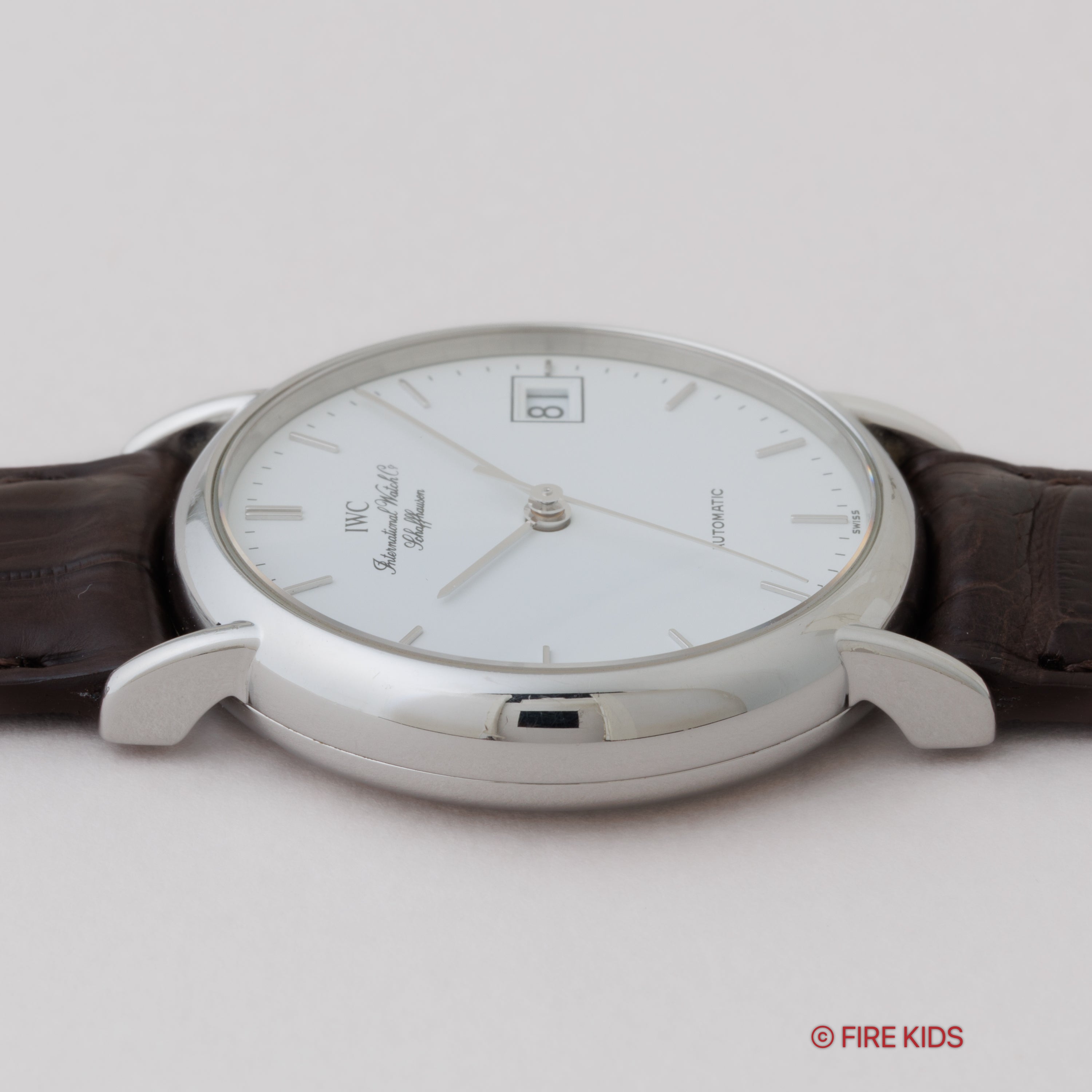 IWC ポートフィノ デイト 自動巻き 2002年製 Ref.3513 ギャラ、冊子、クロス、純正尾錠付き