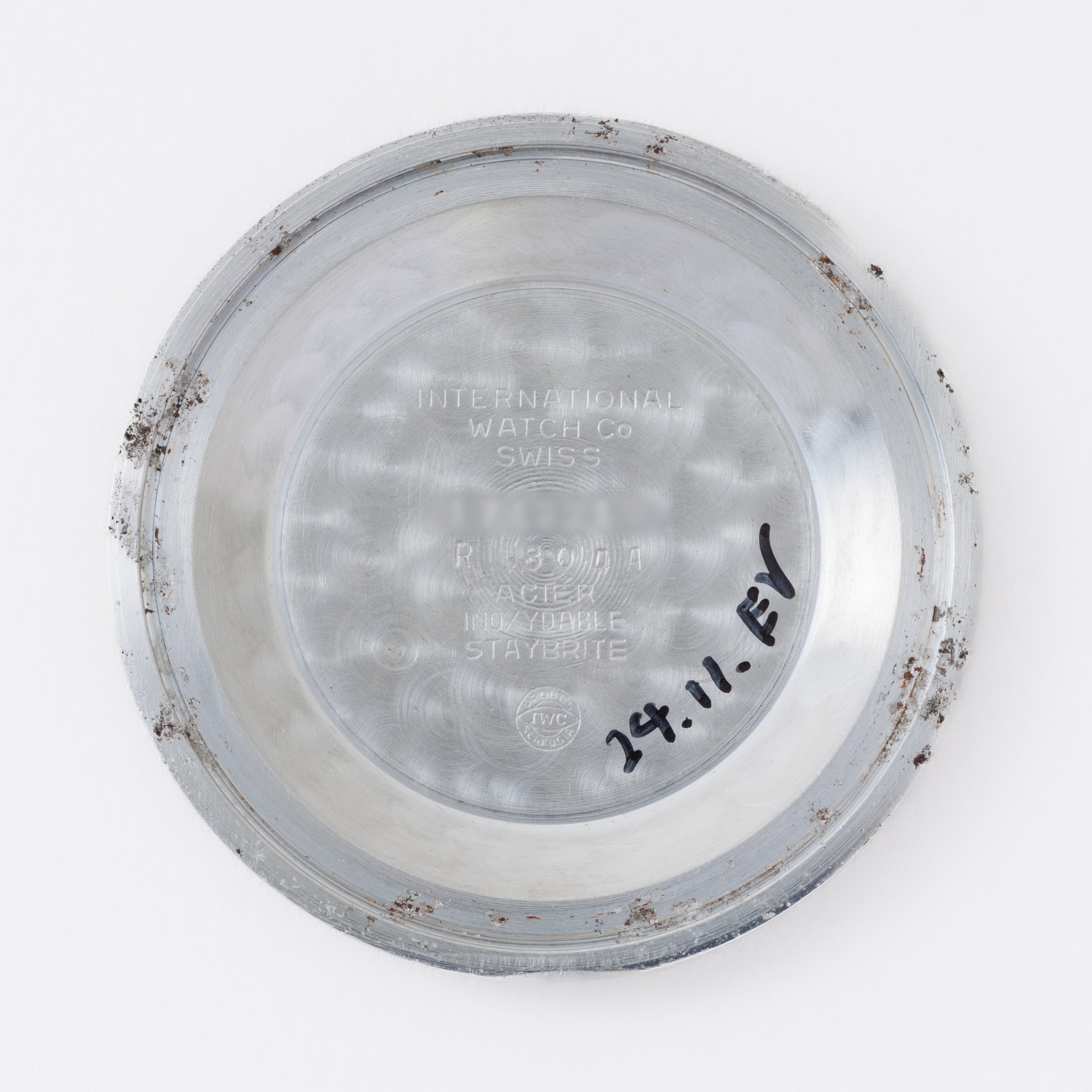 IWC ラウンドケース 1963年製 Ref.R804A オートマチック