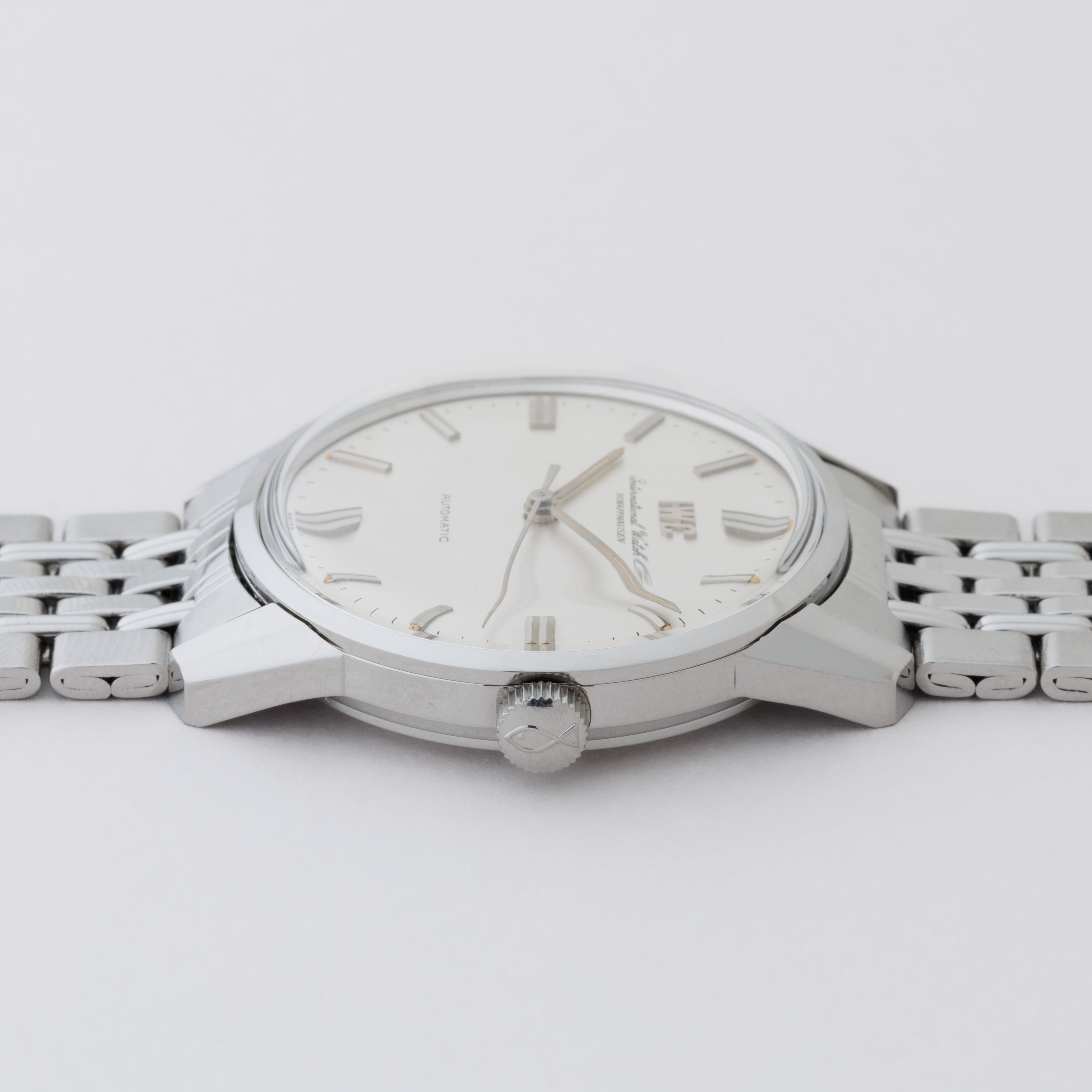 IWC ラウンドケース 1975年製 Ref.R810AD オートマチック ノンデイト 純正ゲイフレアーブレス