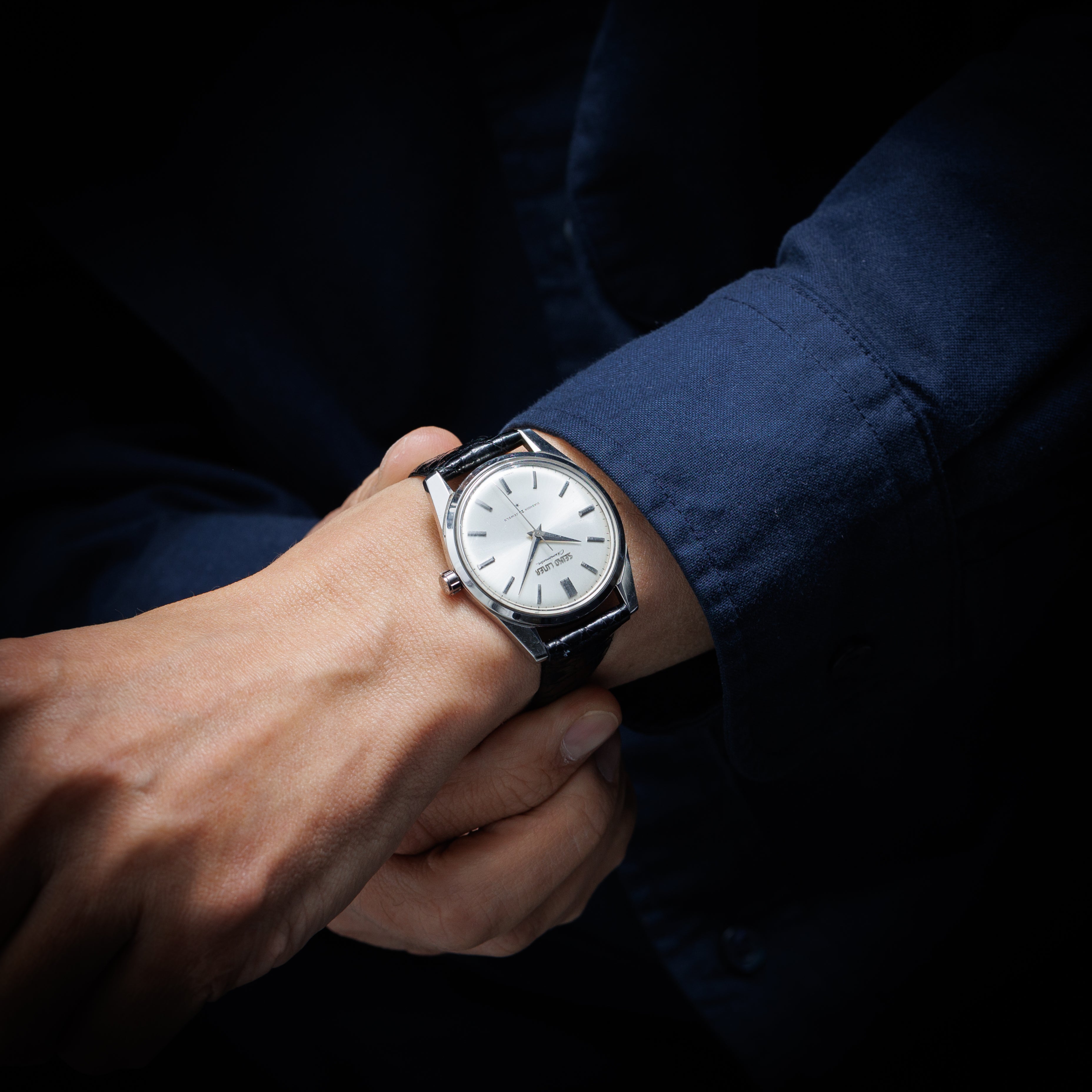 セイコー ライナー クロノメーター 1964年製 Ref.46999 箱、取説付 未使用品