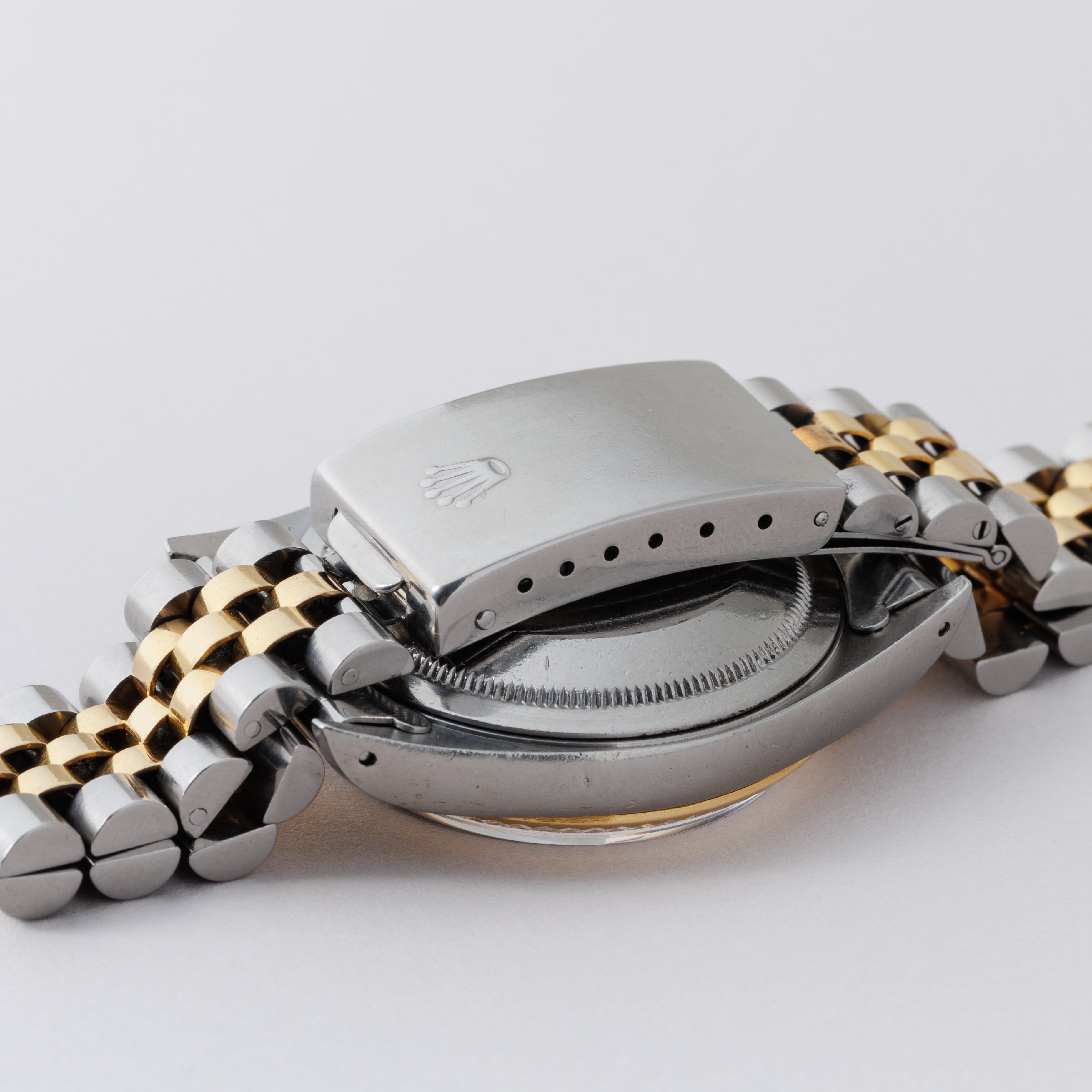 ロレックス デイトジャスト コンビ 1991年製 Ref.16233 ホワイトローマンダイヤル