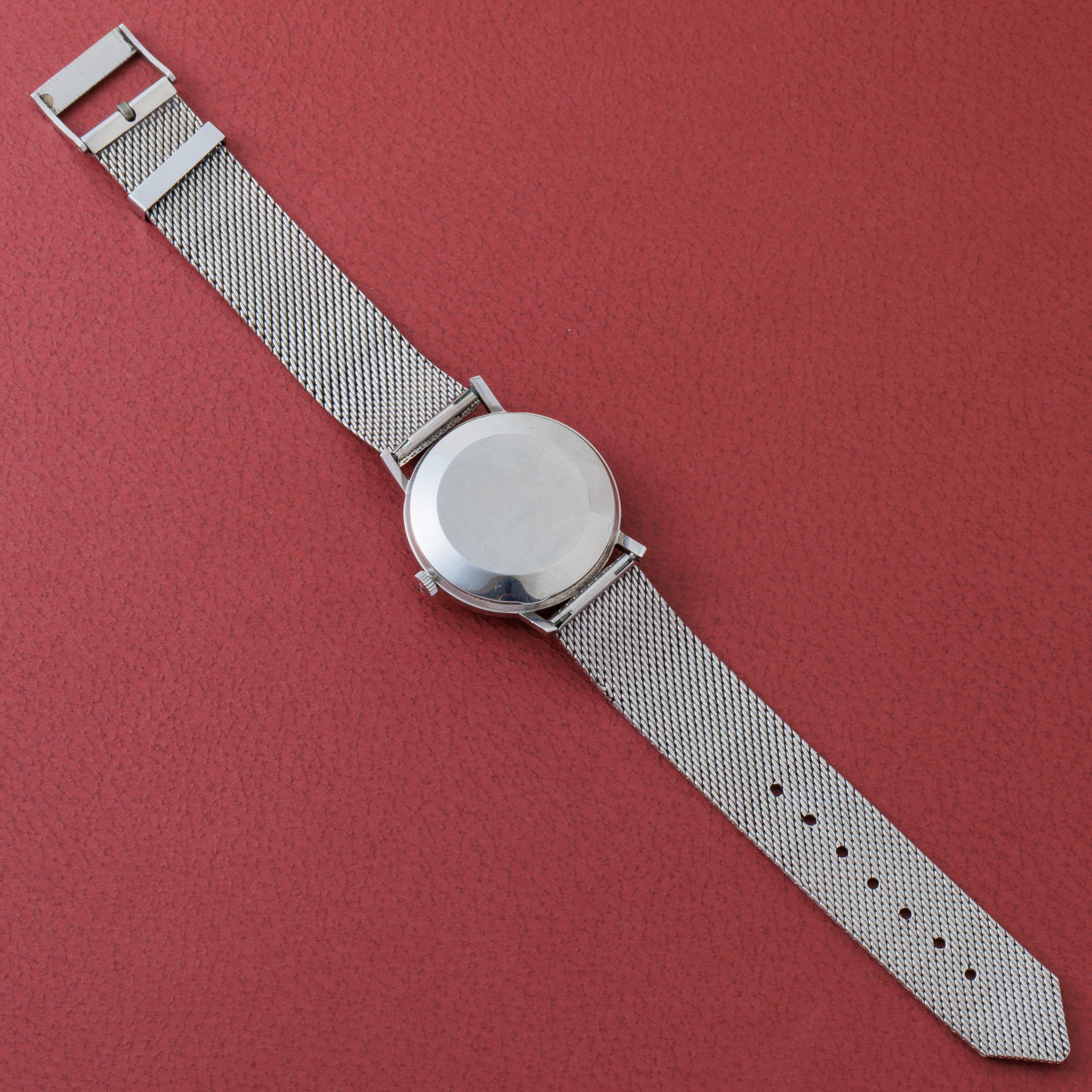 IWC ラウンドケース 1964年製 Ref.808A 純正メッシュブレス ペラトン式自動巻き Cal.8541