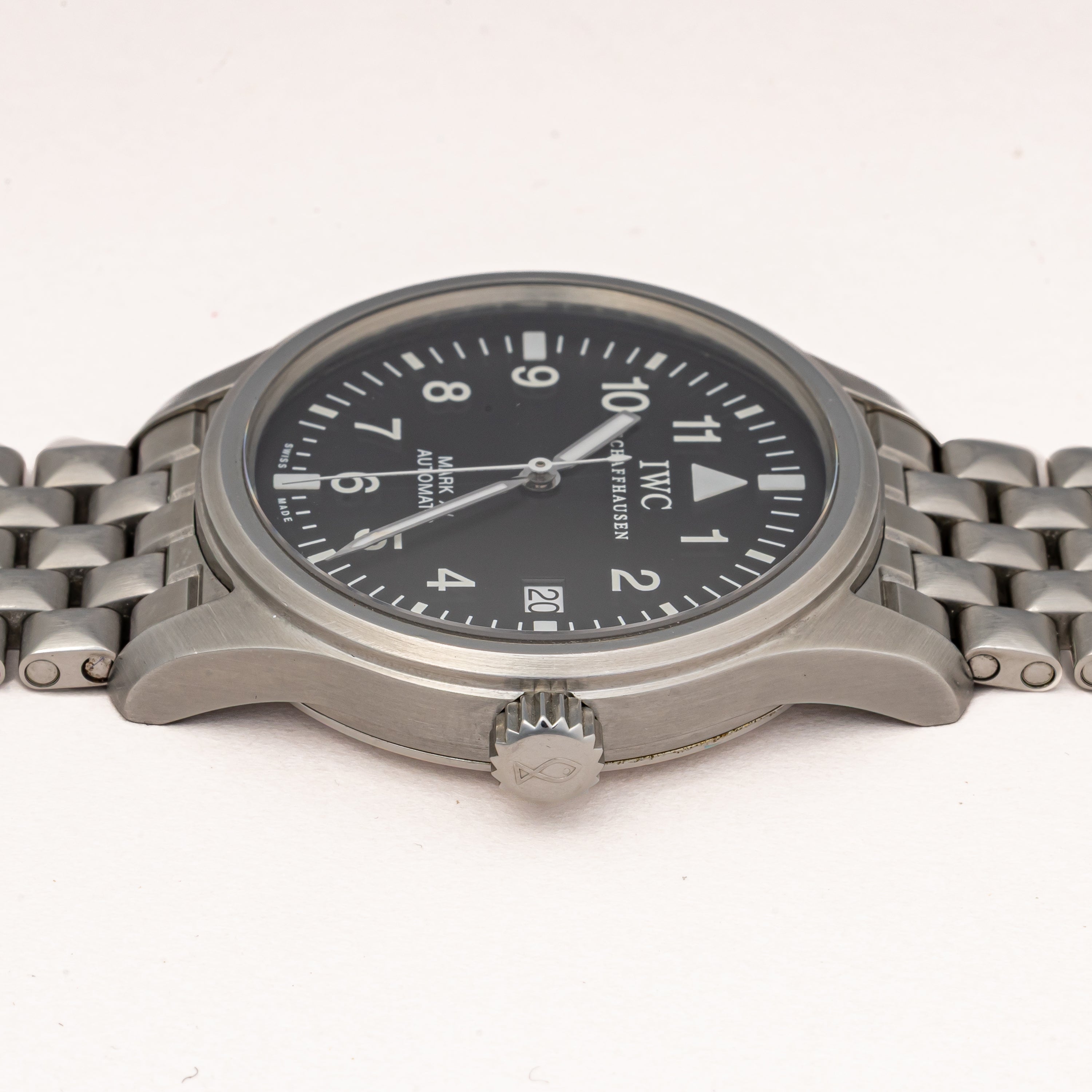 IWC 2001年製 マーク15 ブレス付き 箱、ギャラ付き パイロットウォッチ