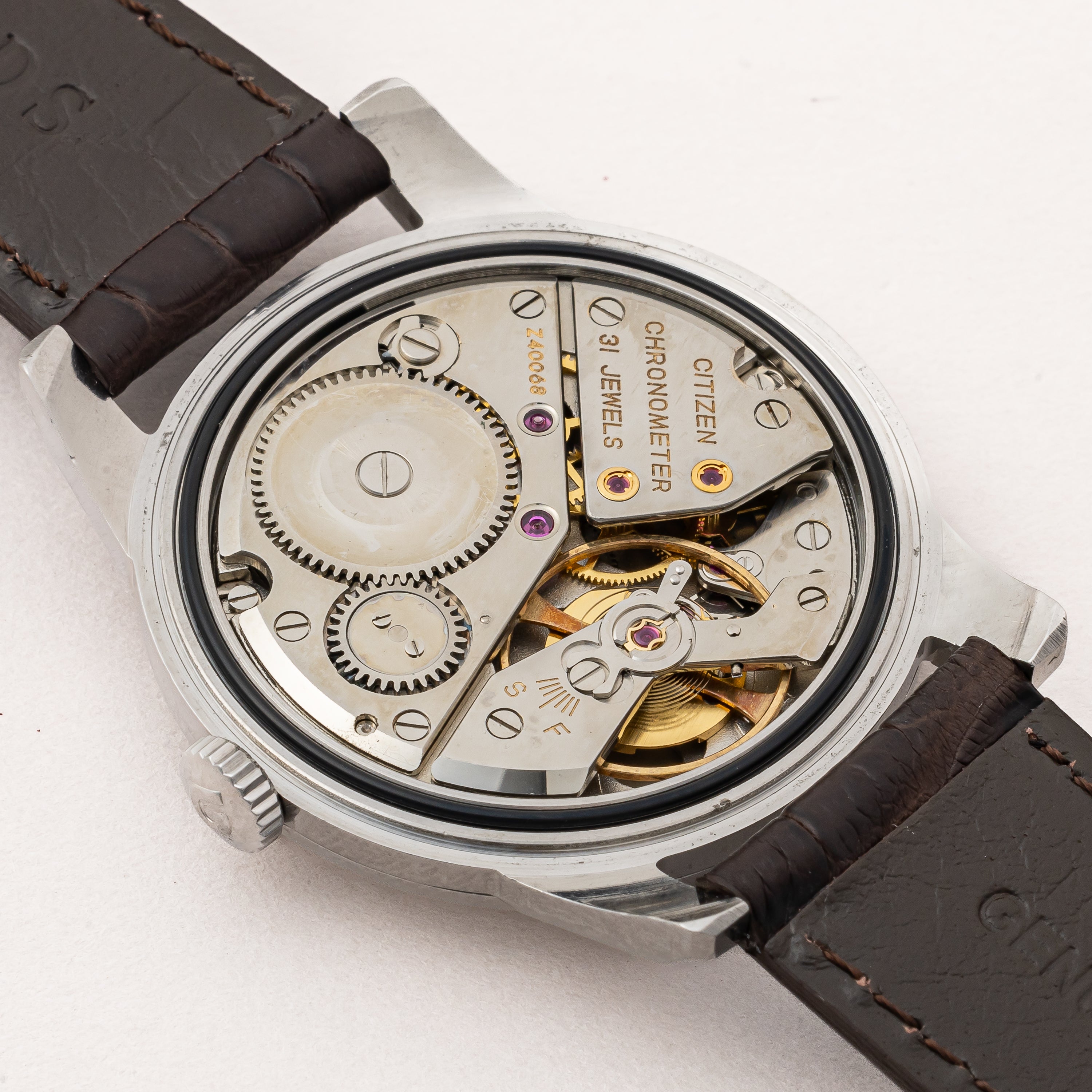 シチズン クロノメーター 1964年製 Ref.CR1507051 手巻き 31石