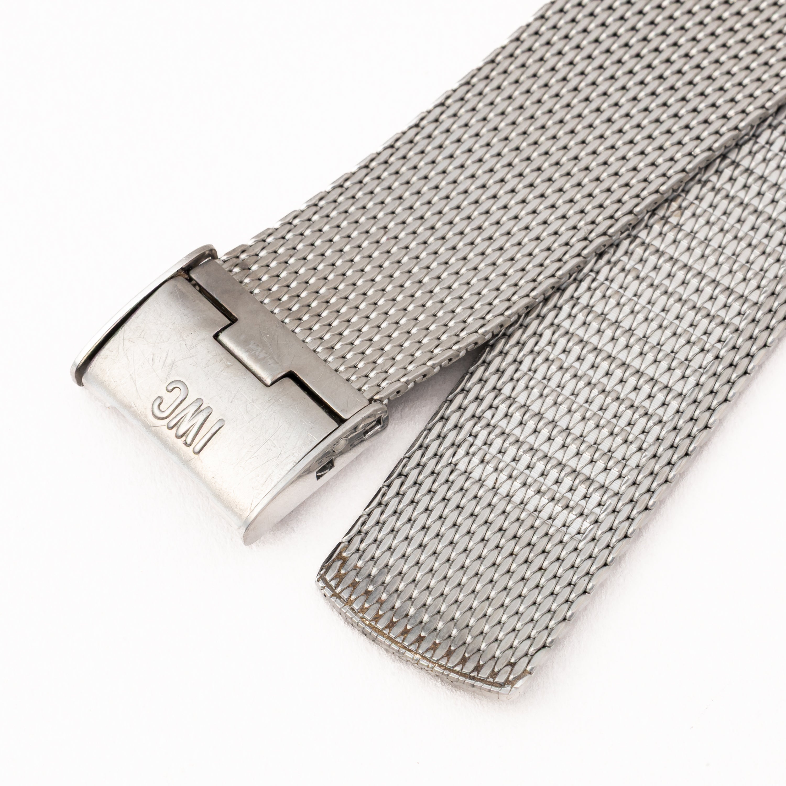 IWC ブルーマーブルダイヤル 1974年製 トノーケース 純正メッシュブレス ギャラ付