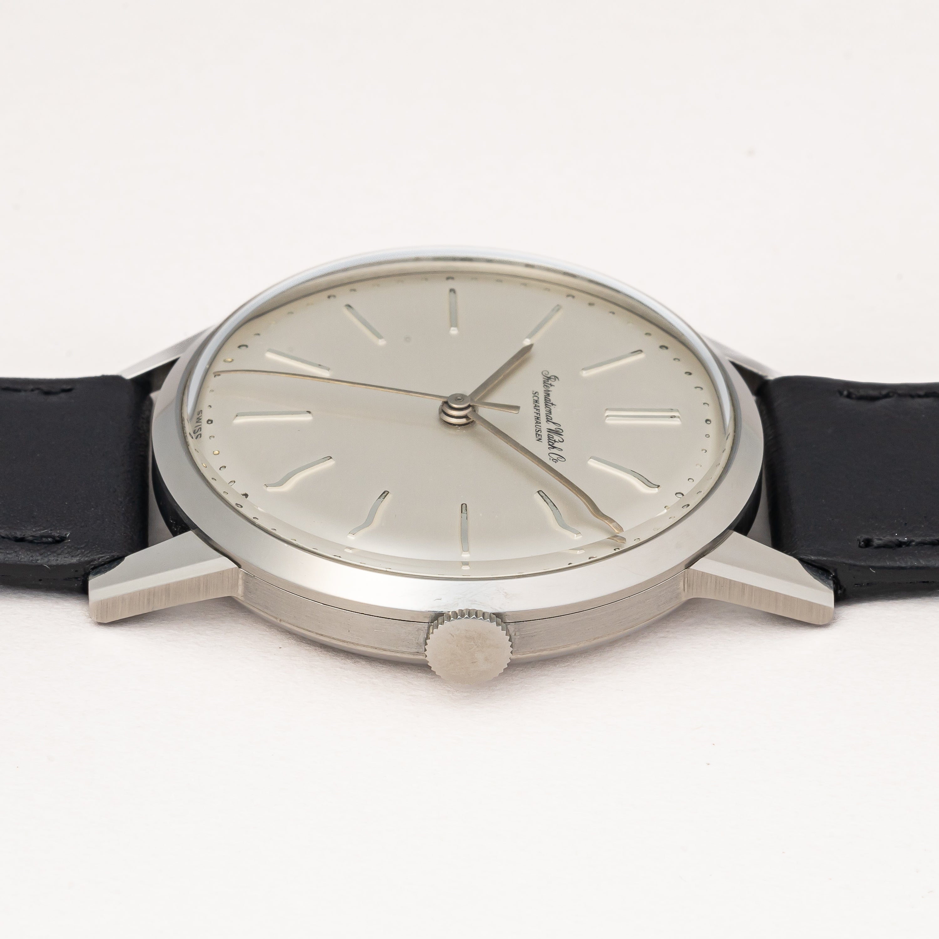 IWC ラウンドモデル 手巻き Cal.89 1965年製 裏スケルトン オリジナル裏蓋付き