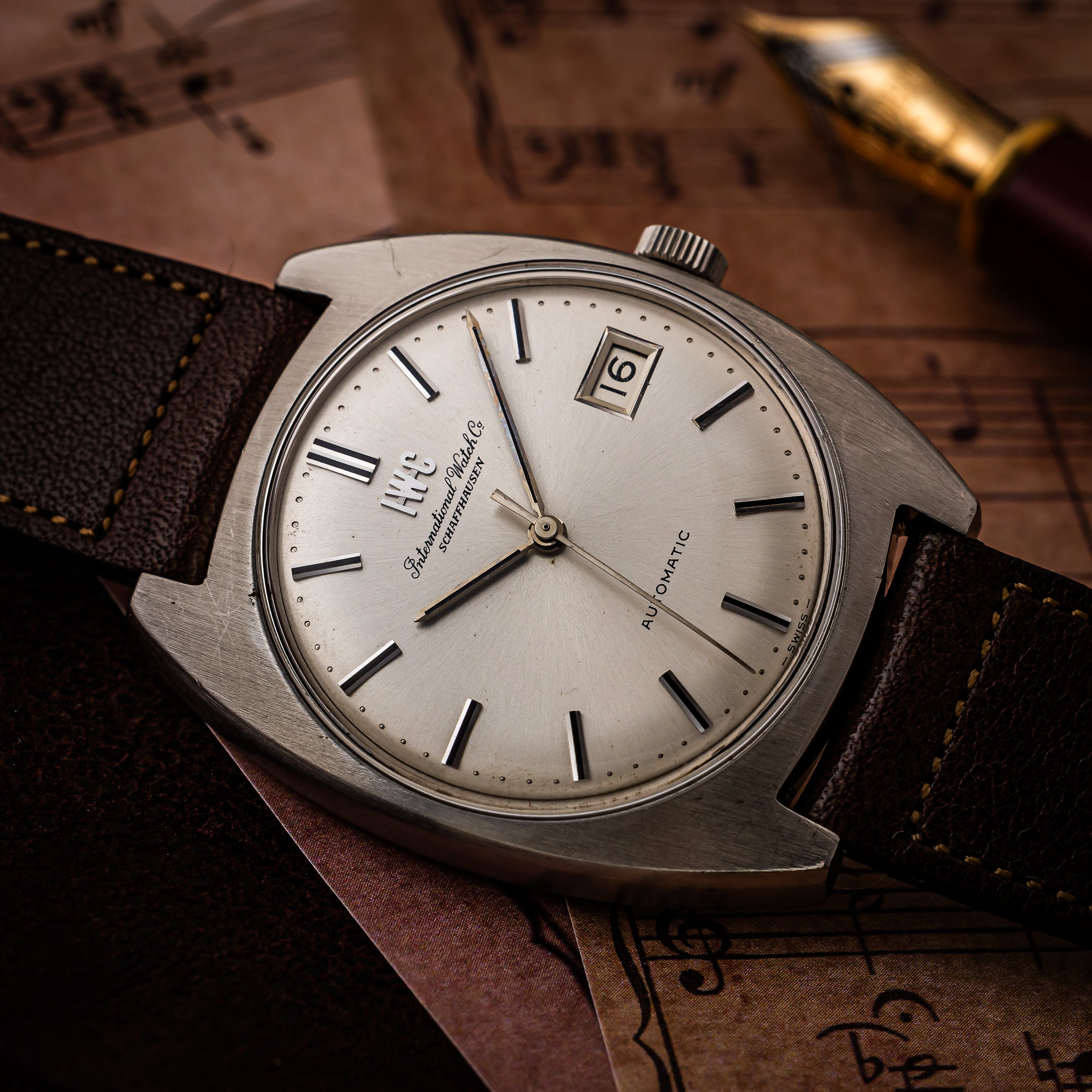 IWC トノーケース 1971年製 ペラトン式自動巻き Cal.8541B