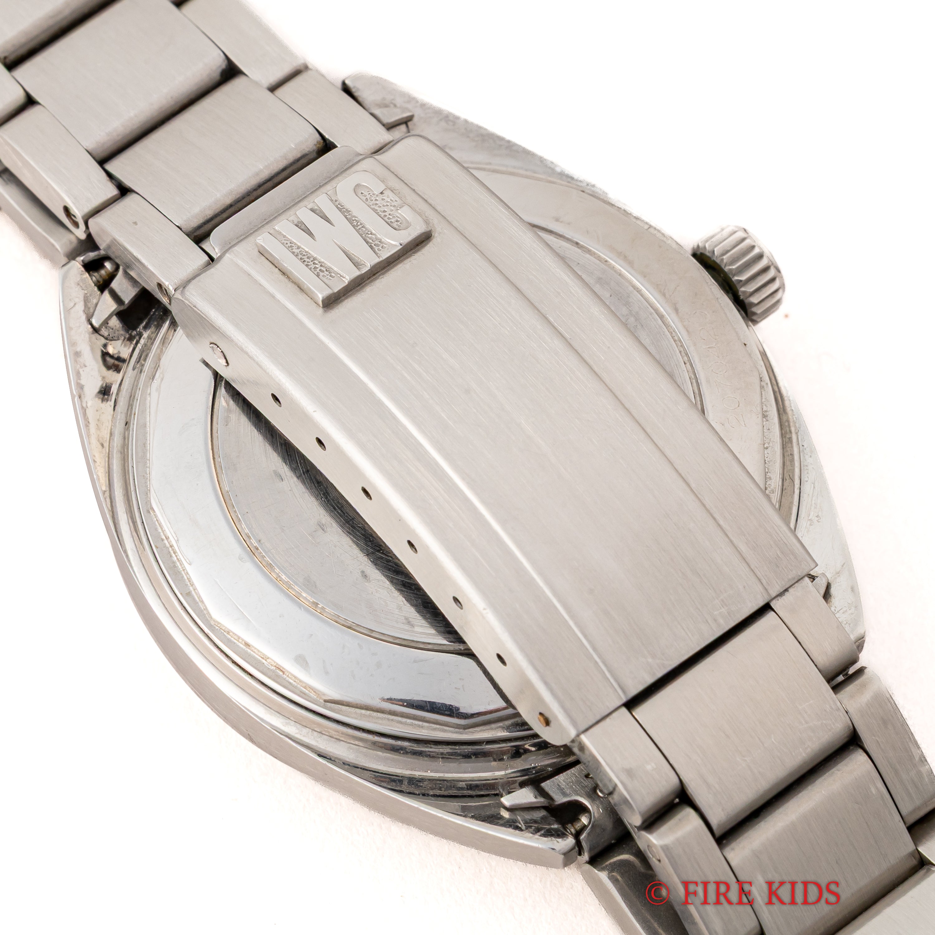 IWC ヨットクラブ 1973年製 ブルーダイヤル Cal.8541B ペラトン式自動巻き 純正3連ブレス