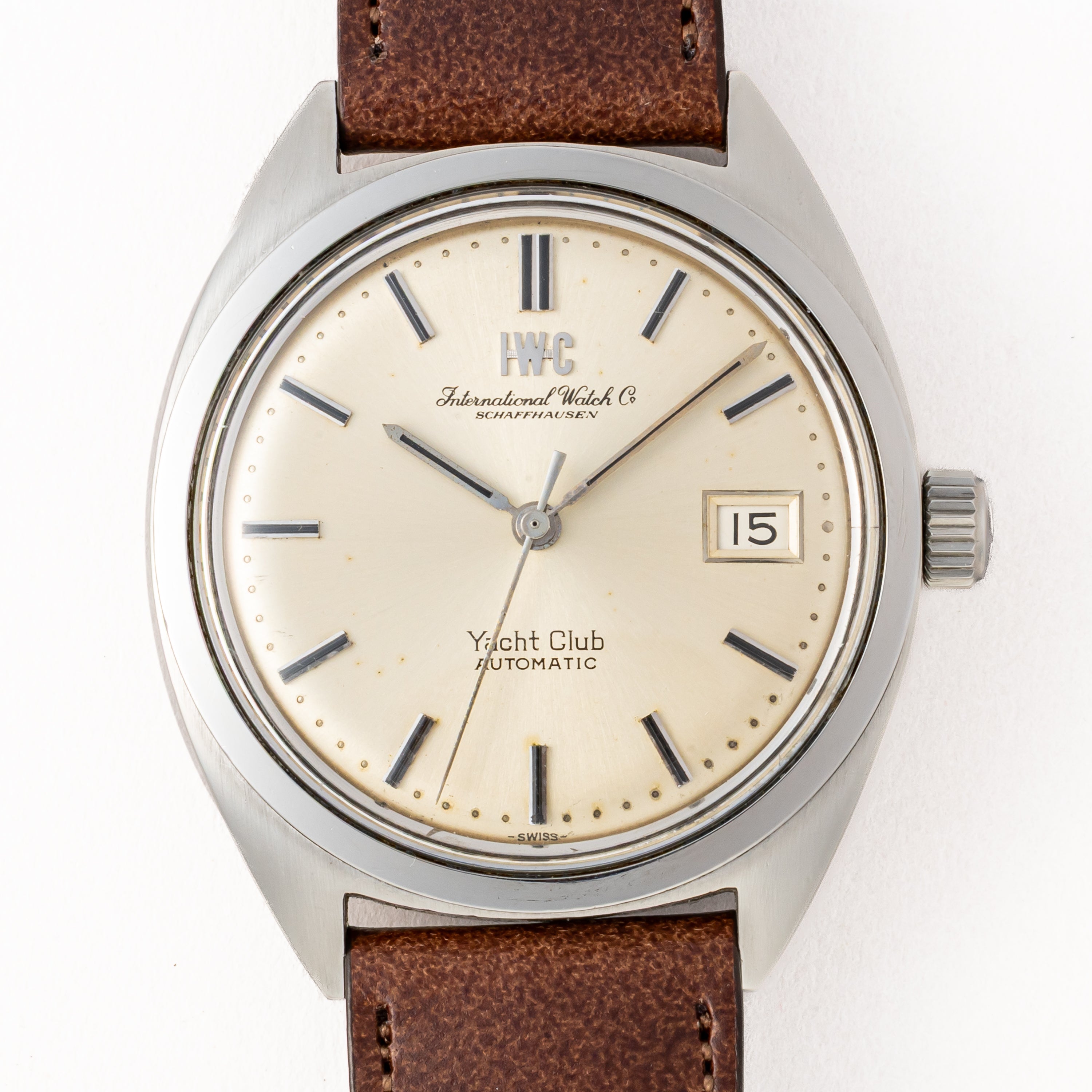 IWC ヨットクラブ 1970年製/昭和45年製 シルバーダイヤル ペラトン式自動巻き Ref.R811 Cal.8541B