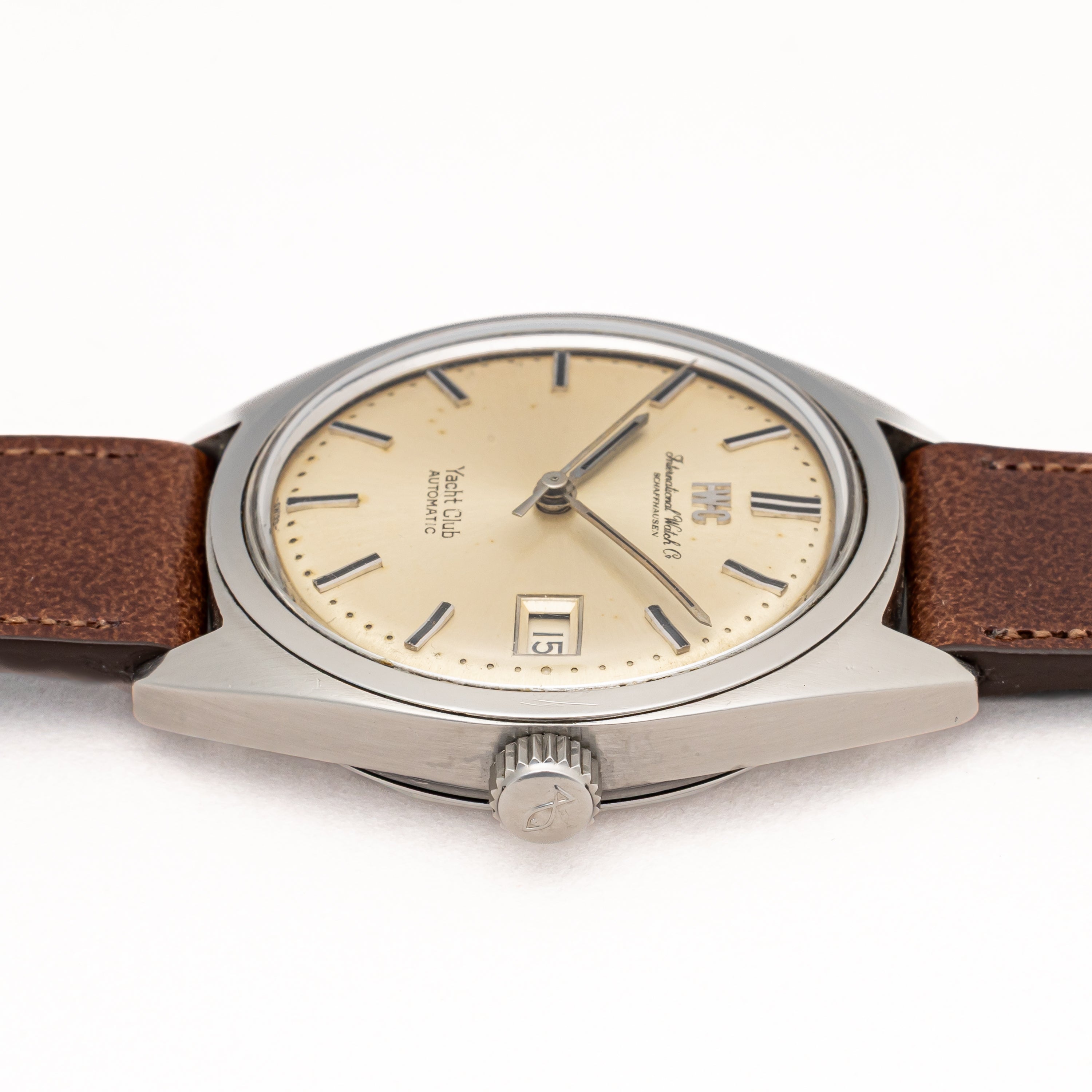IWC ヨットクラブ 1970年製/昭和45年製 シルバーダイヤル ペラトン式自動巻き Ref.R811 Cal.8541B
