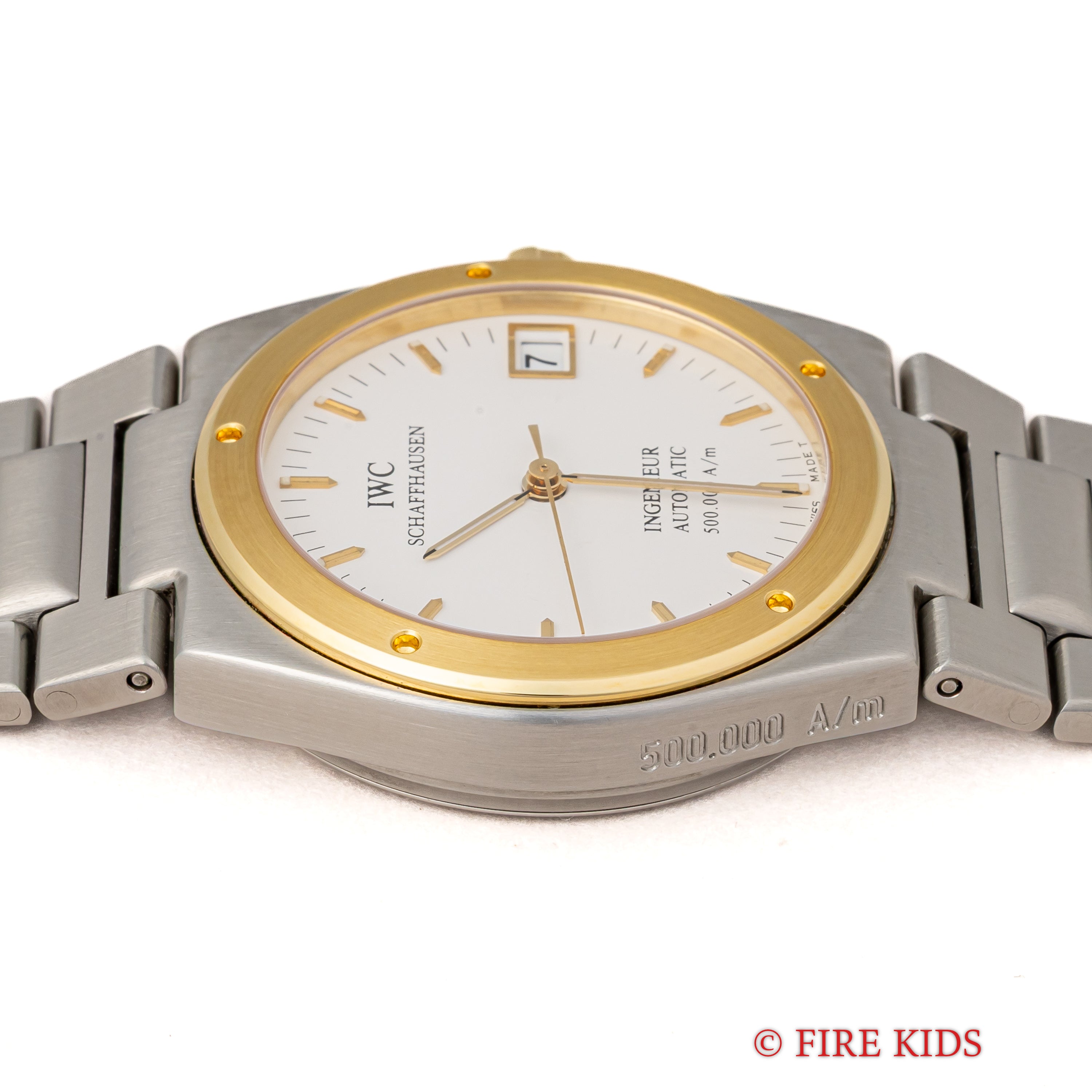 IWC インヂュニア 1992年製 Ref.3508 コンビ ジェンタデザイン 耐磁時計 自動巻きクロノメーター