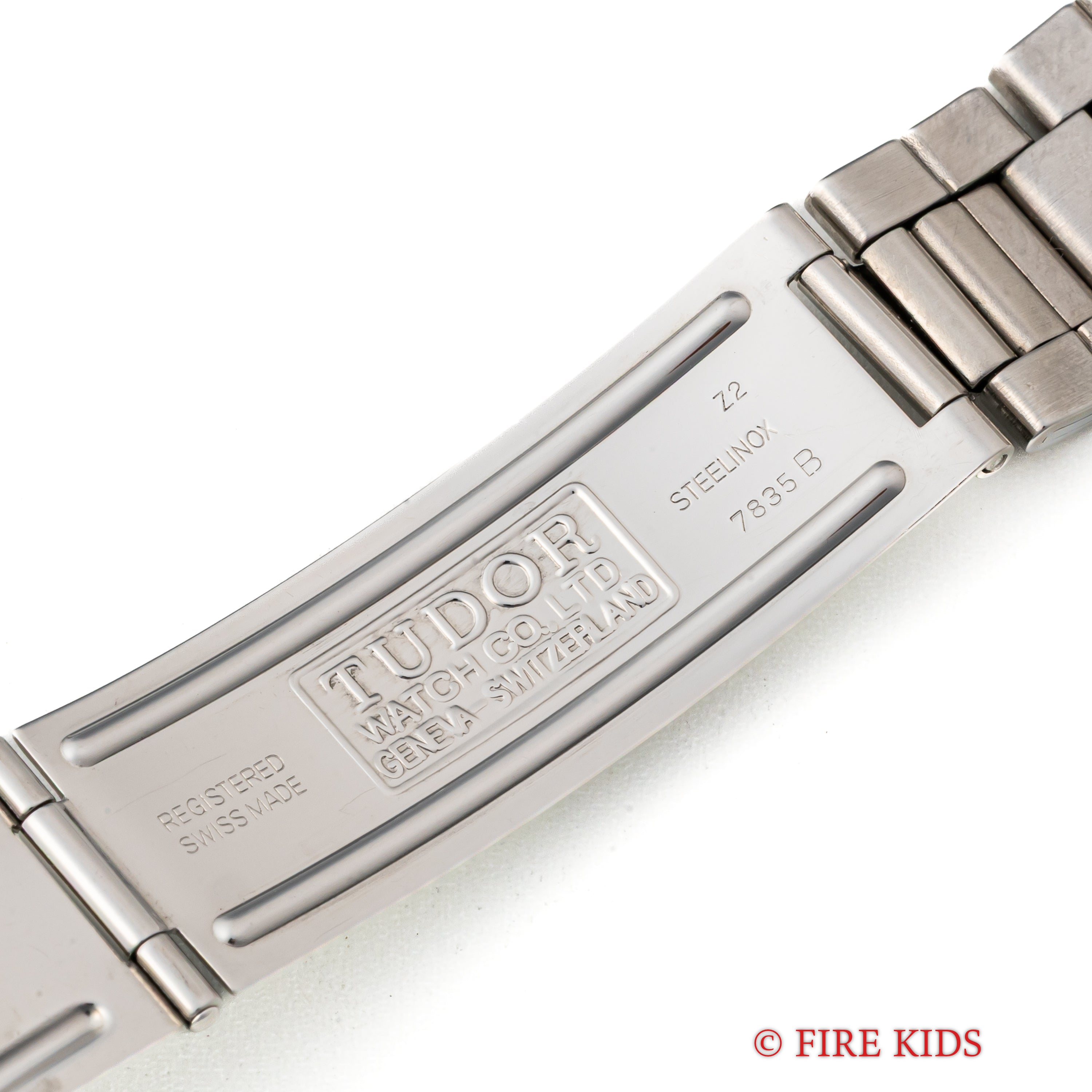 チューダー プリンスデイト 1998年製 ブラックアラビアダイヤル 王冠リューズ 純正ステンレスブレス 箱、ギャラ付き