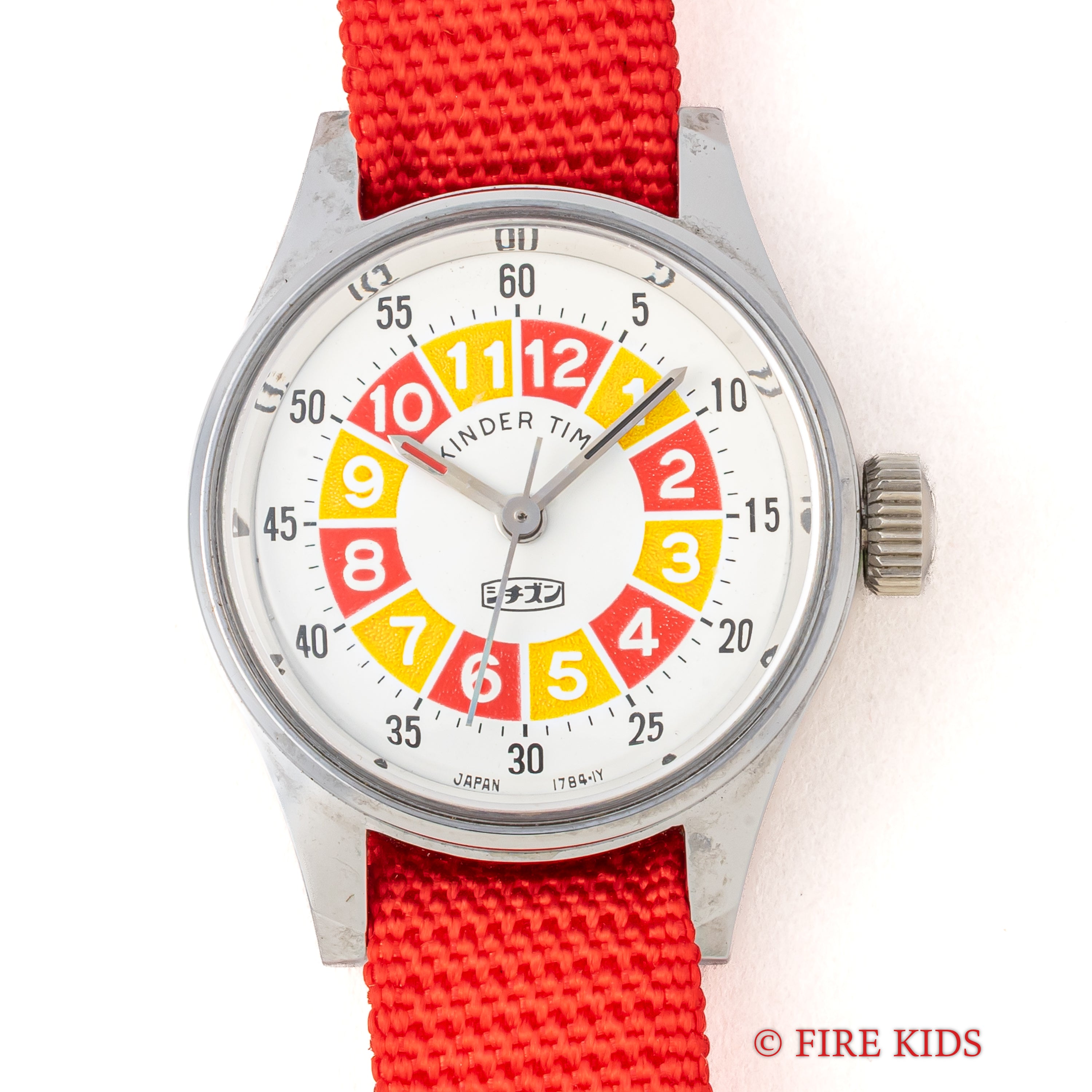 シチズン キンダータイム 1970年代製 手巻き カタカナシチズン レディース Ref.JU0J2101-YD