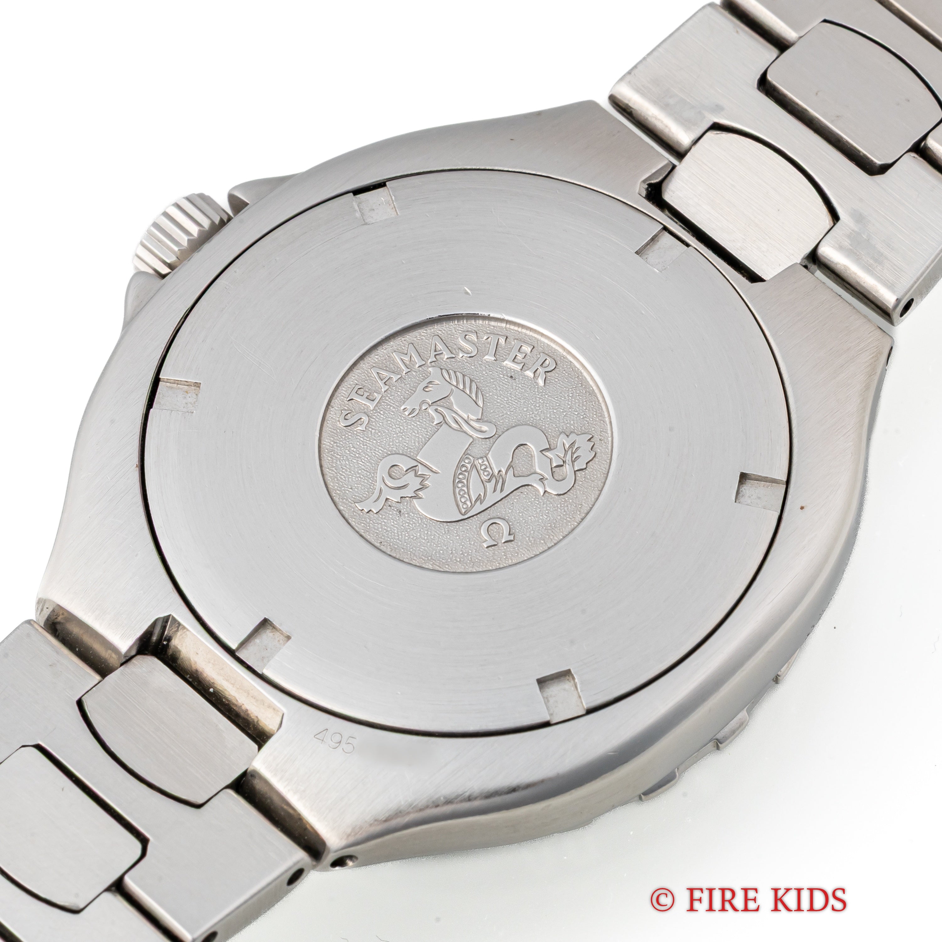 オメガ シーマスター200m 1988年製 プレボンド ミッドサイズ 自動巻クロノメーター ジェンタデザイン