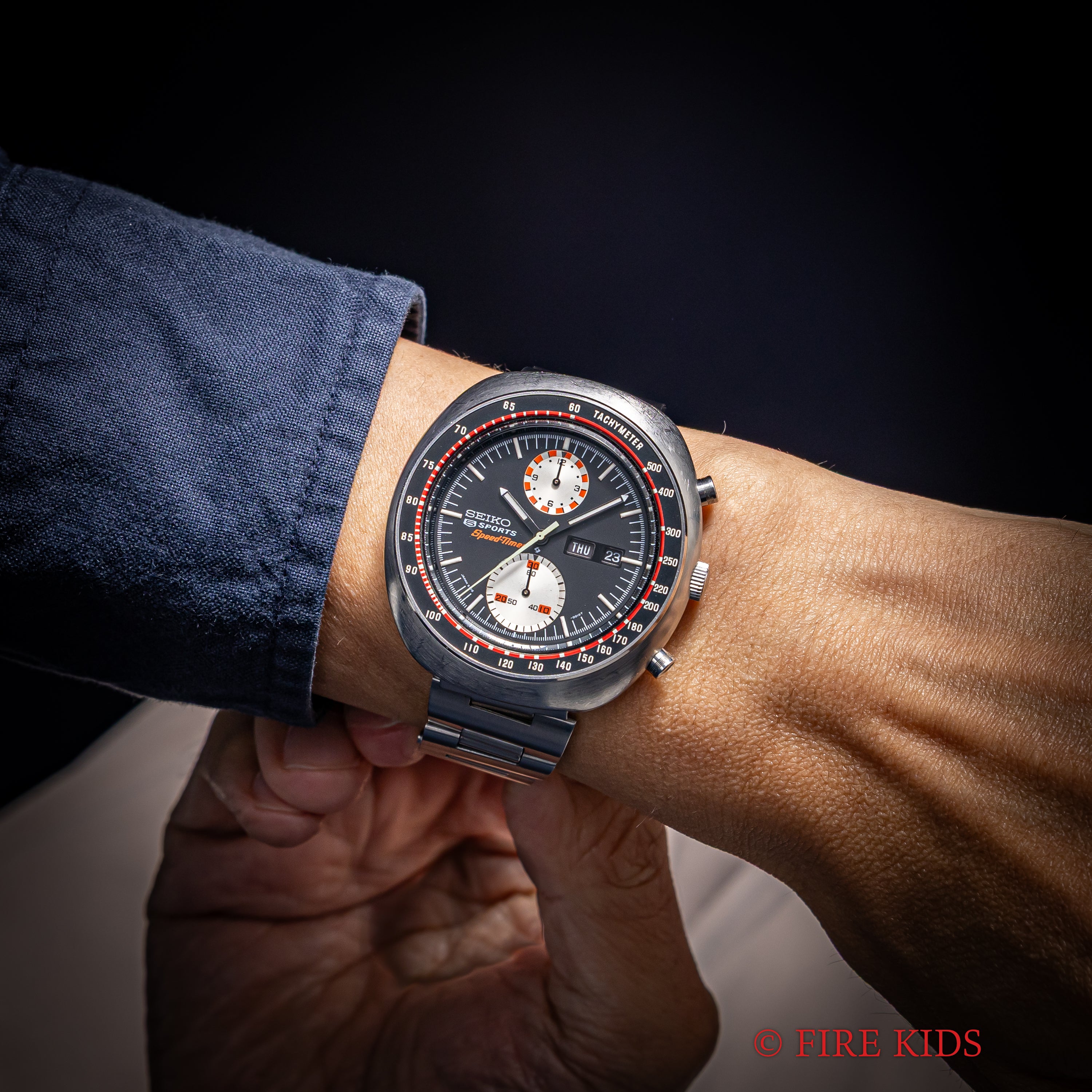 セイコー 1972年製 5スポーツ スピードタイマー UFO Ref.6138-0011 自動巻クロノグラフ 国内仕様