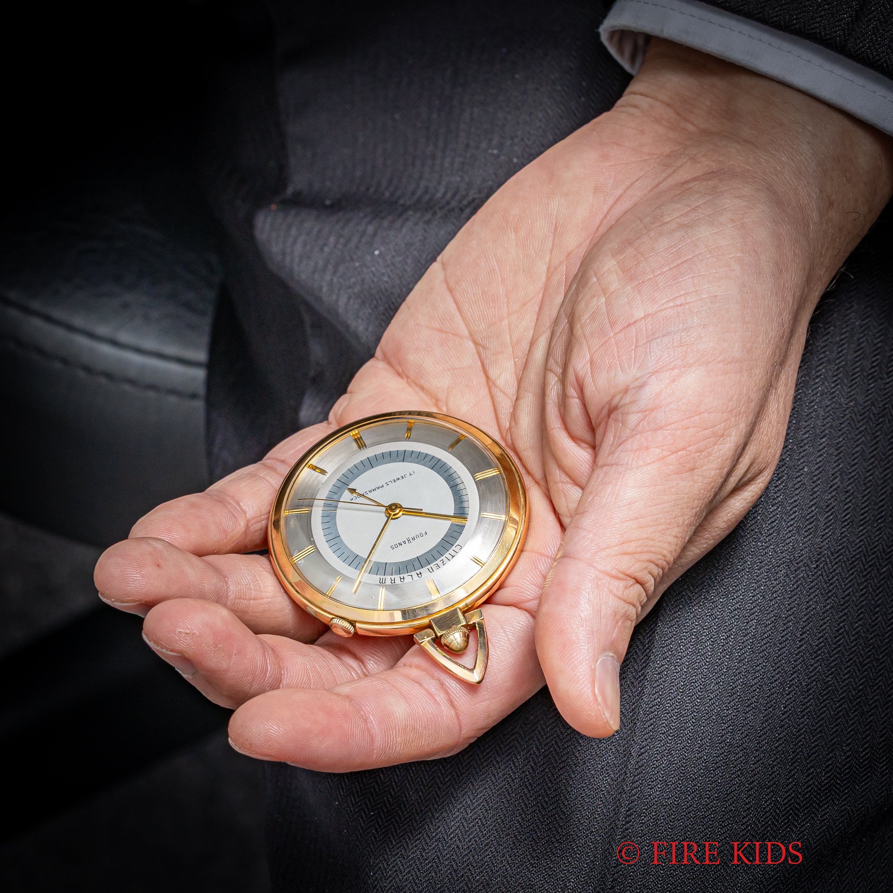 シチズン アラーム 4H 1963年製 手巻き 懐中時計