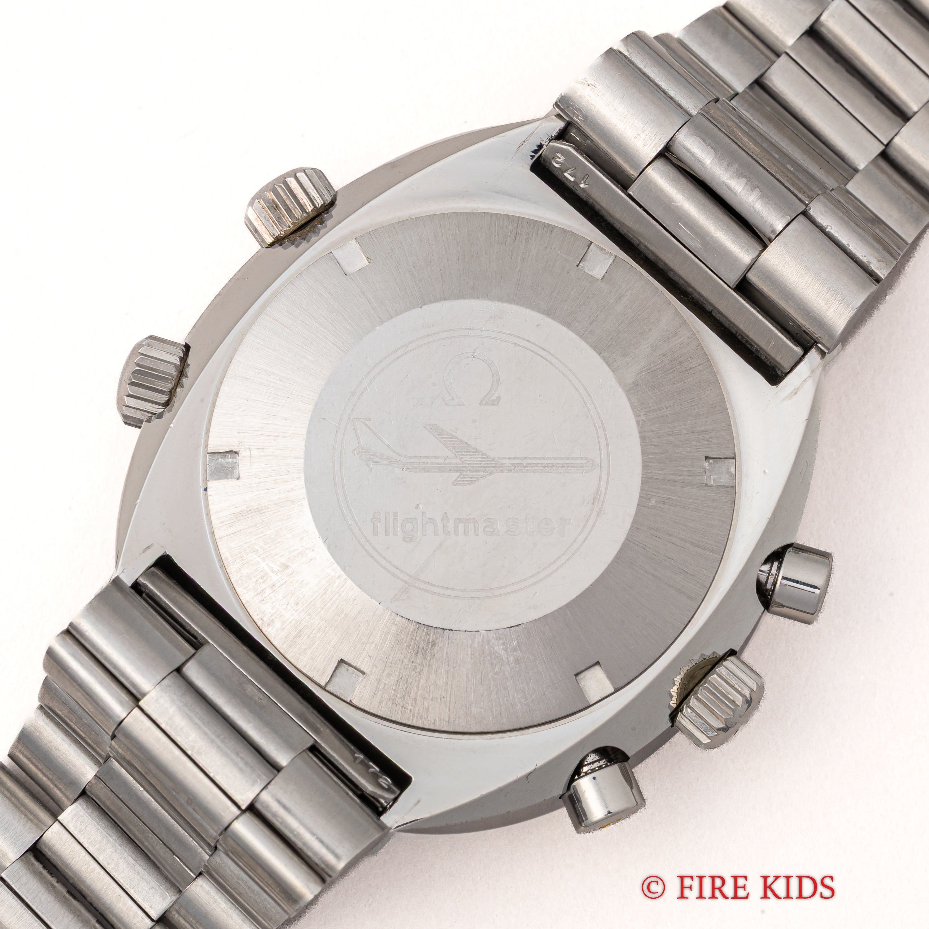 オメガ フライトマスター 後期型 1971年製 Ref.145.026 オレンジ針 純正ブレス