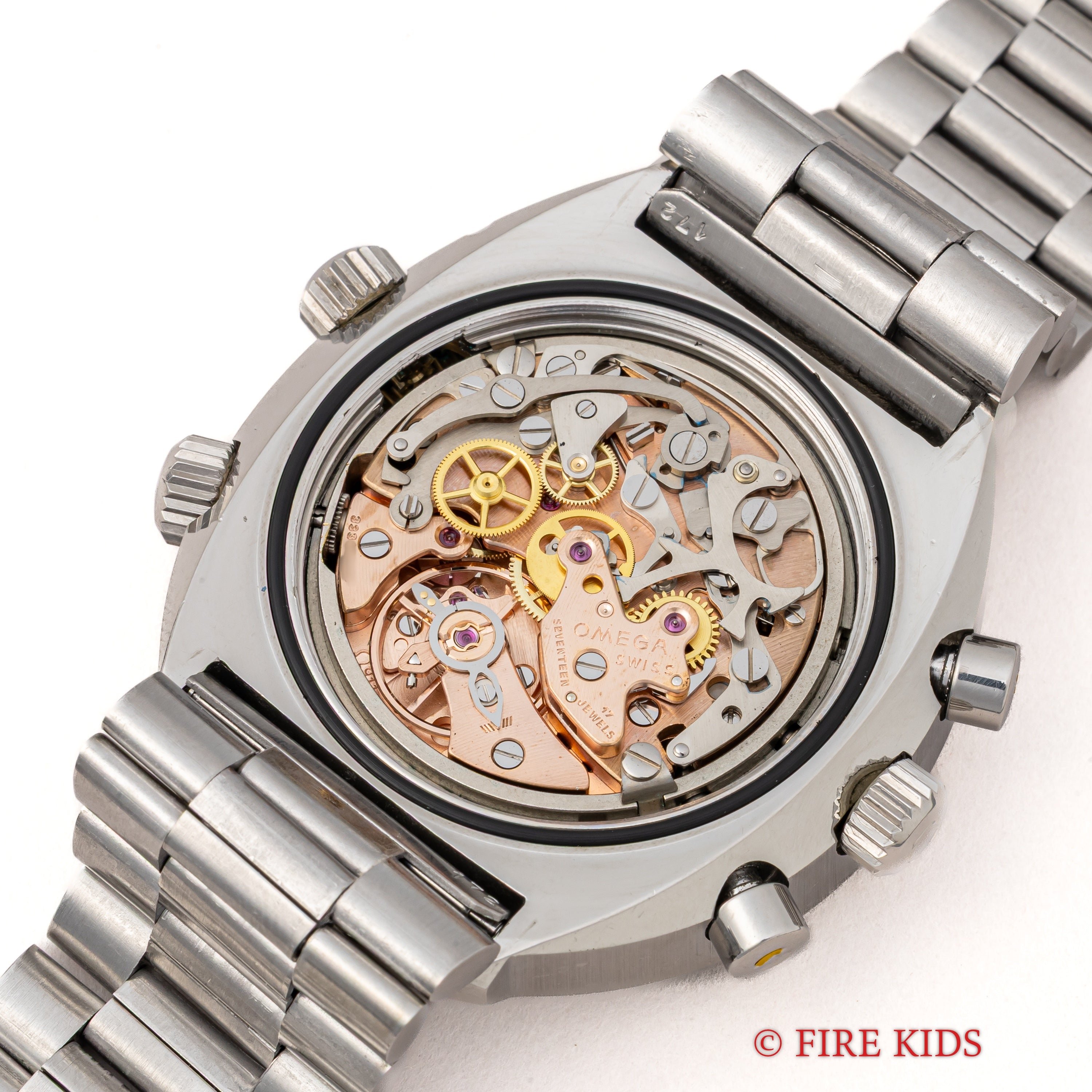 オメガ フライトマスター 後期型 1971年製 Ref.145.026 オレンジ針 純正ブレス