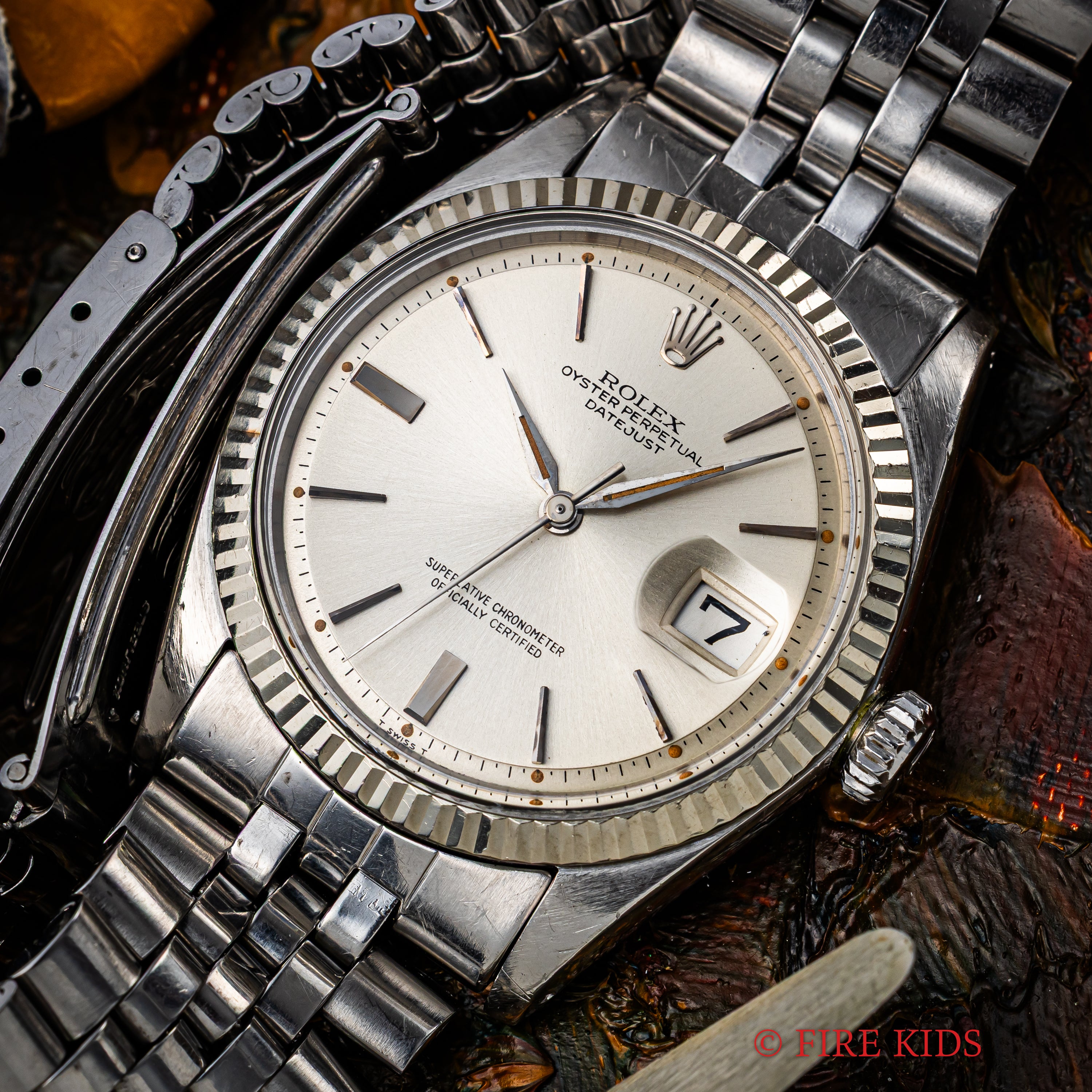 ロレックス デイトジャスト 1964年製 Ref.1601 シルバーダイヤル ドアストッパー