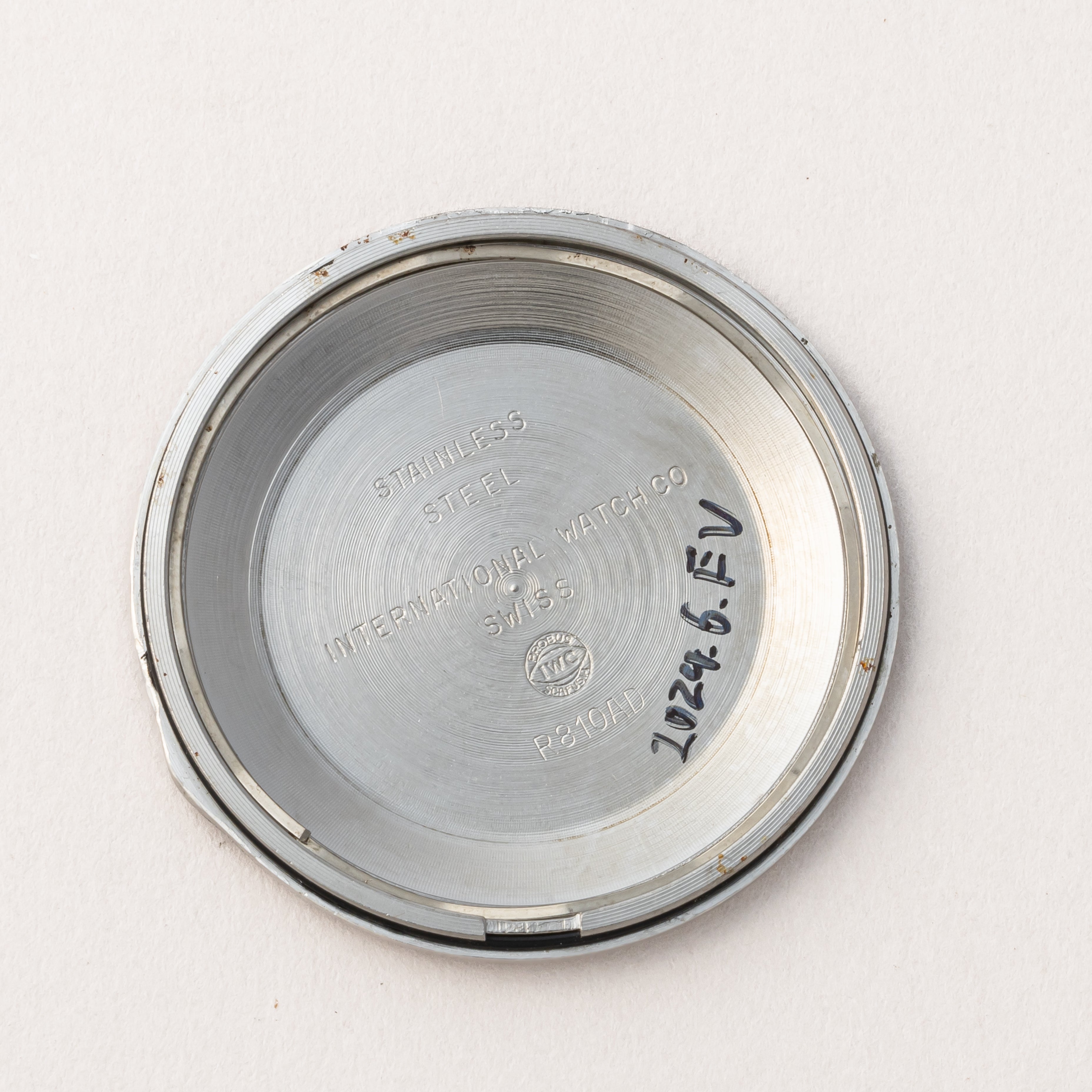 IWC ラウンドケース 1970年製/昭和45年製 Ref.R810AD 純正メッシュブレス付き