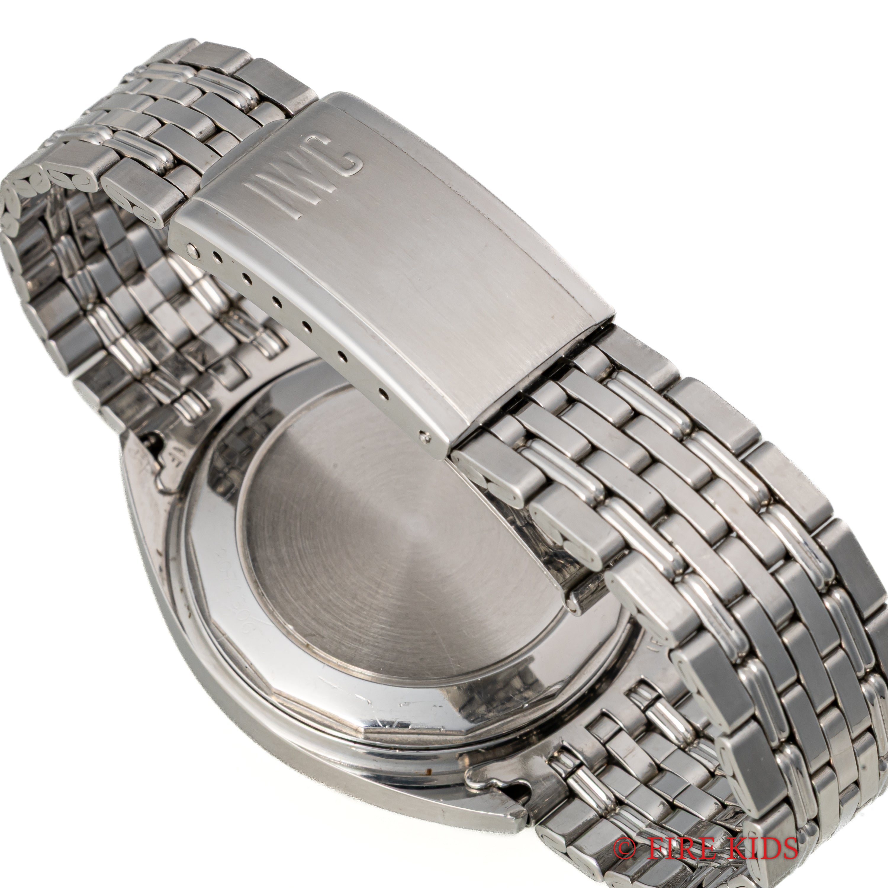 IWC ヨットクラブ Ref.811AD 1973年製 ペラトン式自動巻き Cal.8541B 純正ゲイフレアーブレス付きホワイトローマン