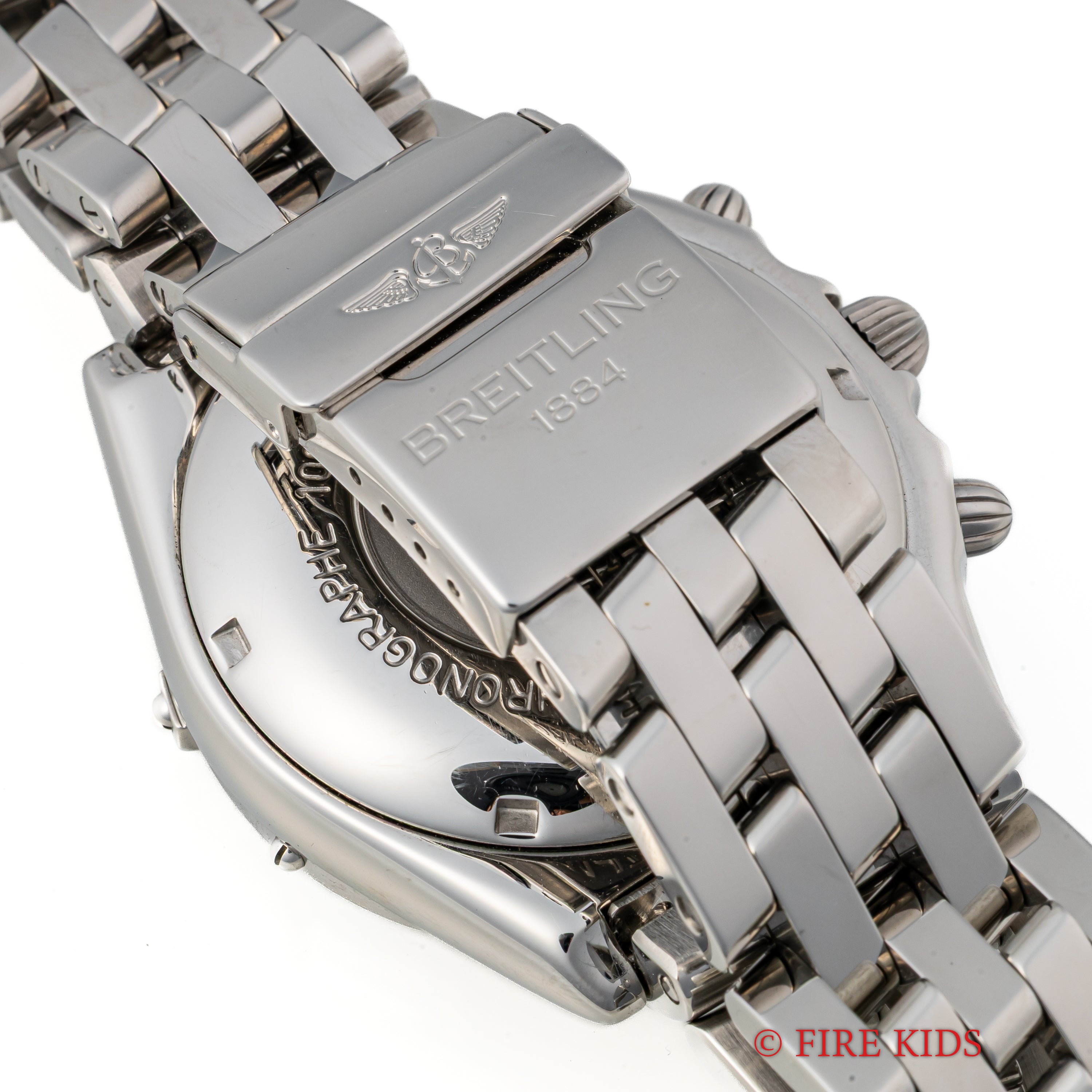 ブライトリング クロノマットブルー 1990年代製 ブレス 自動巻き Ref.A13050.1