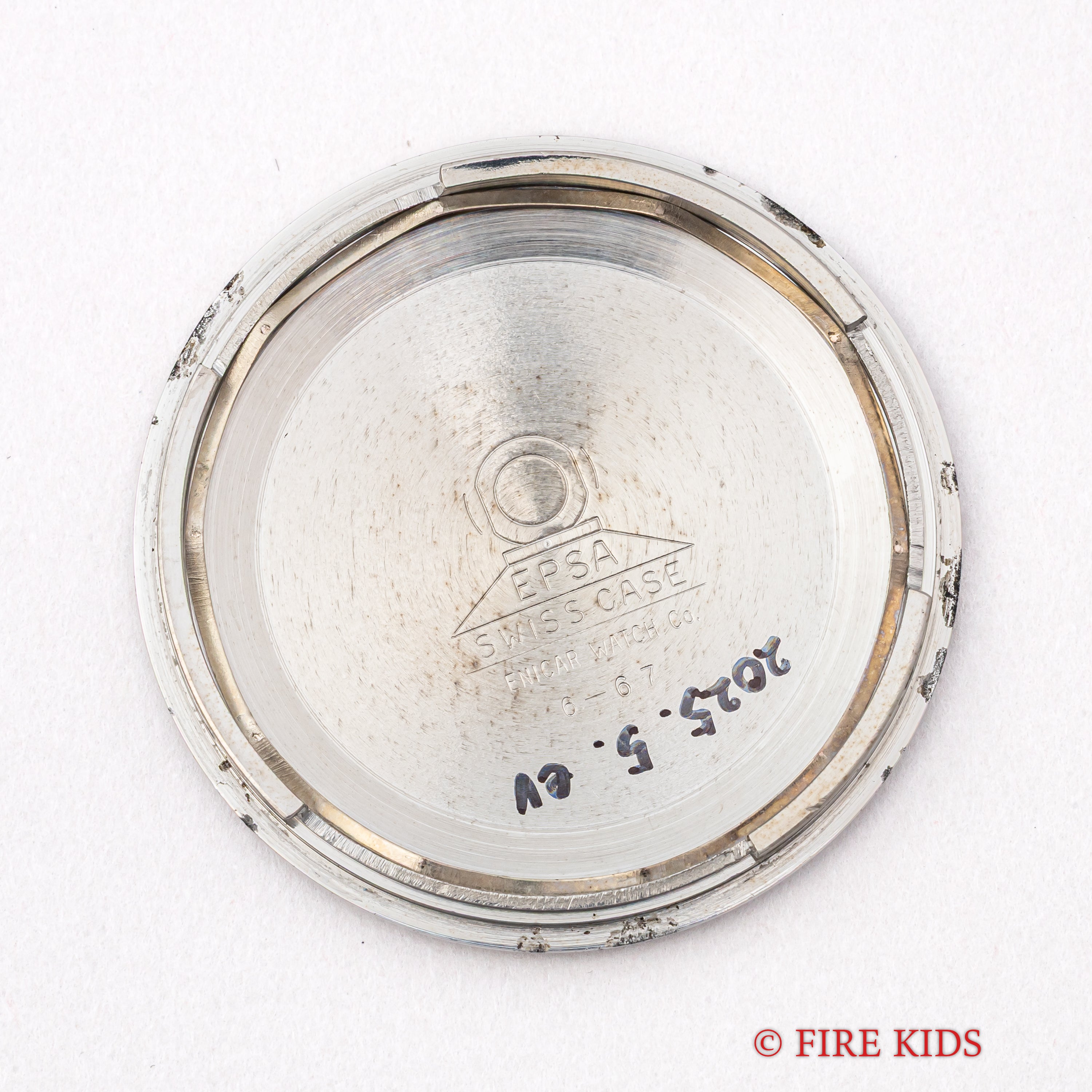 エニカ アクアグラフ MK3 スーパーコンプレッサーケース バルジュー72 Ref.072-02-02 純正ブレス付き