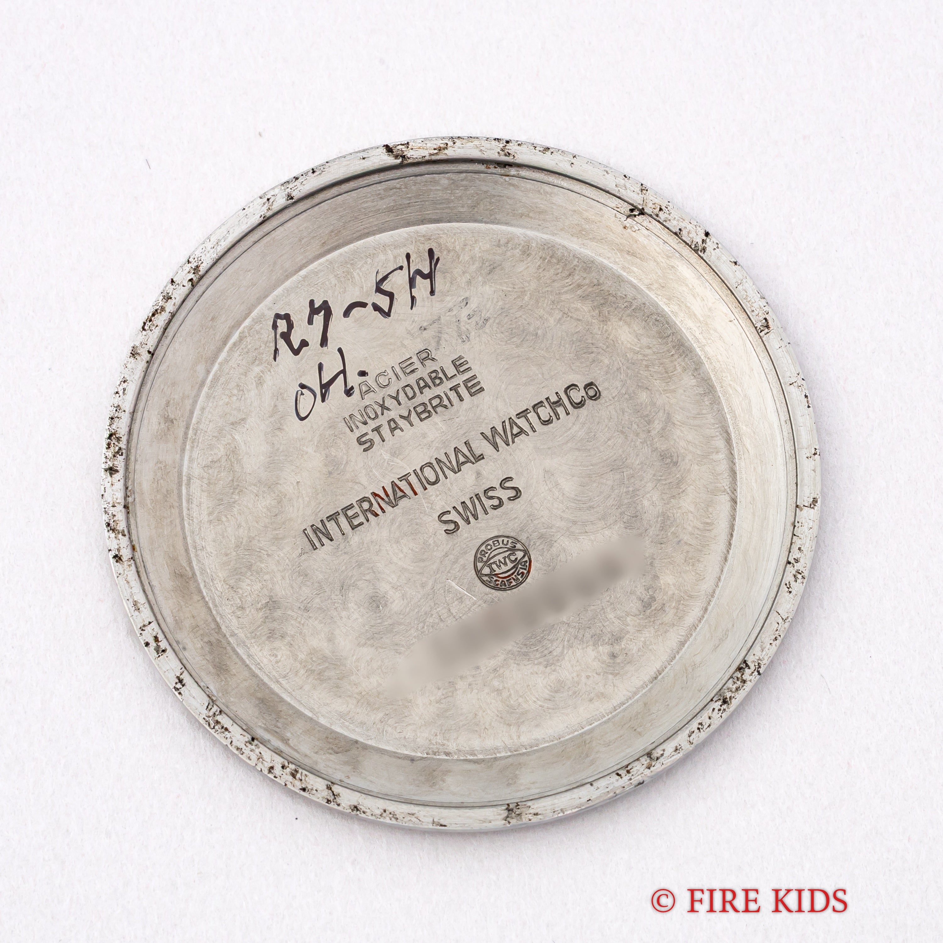 IWC ラウンドケース 1962年製 手巻き Cal.89 砲弾インデックス