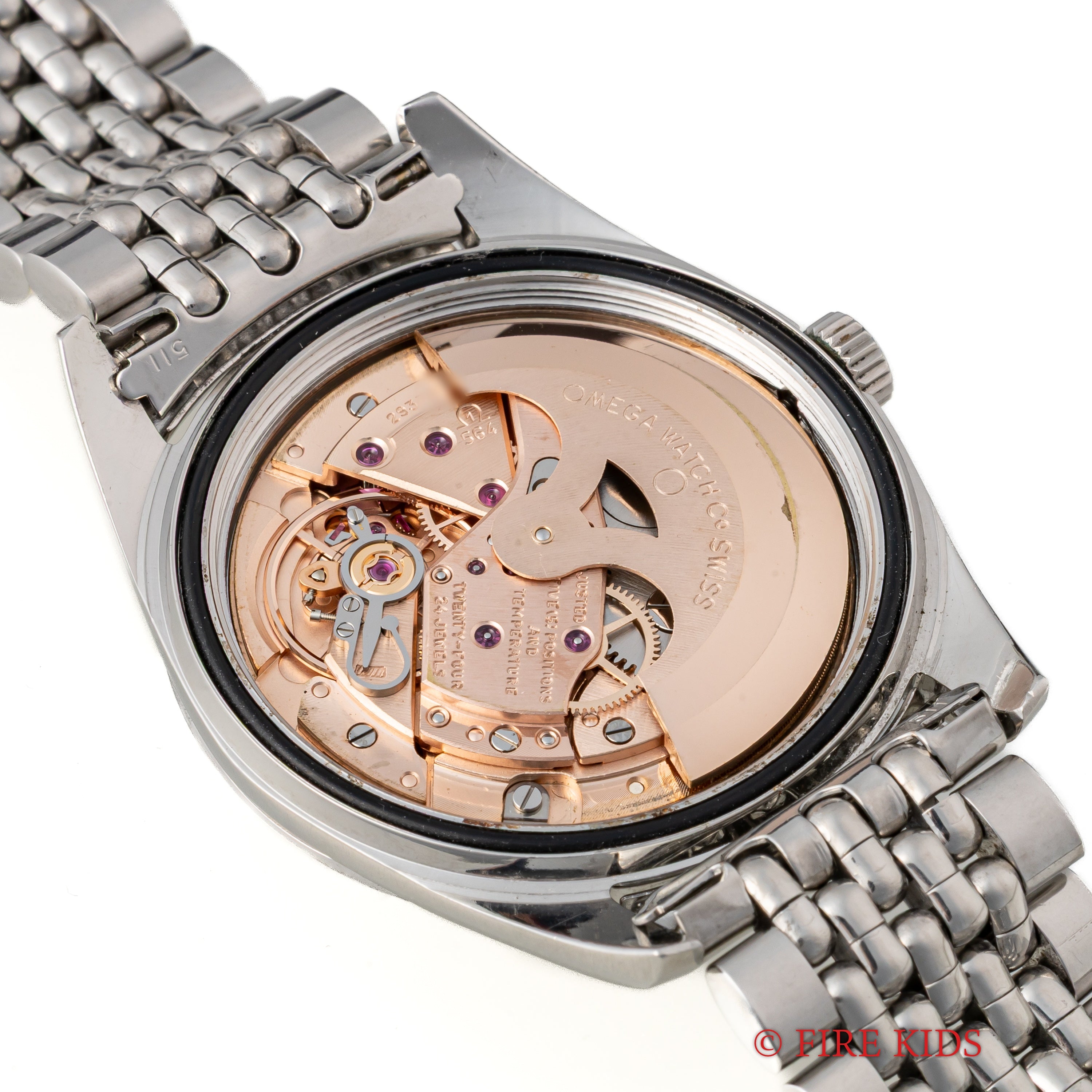 オメガ シーマスター クロノメーター 1969年製 自動巻 Cal.564 純正ライスブレス