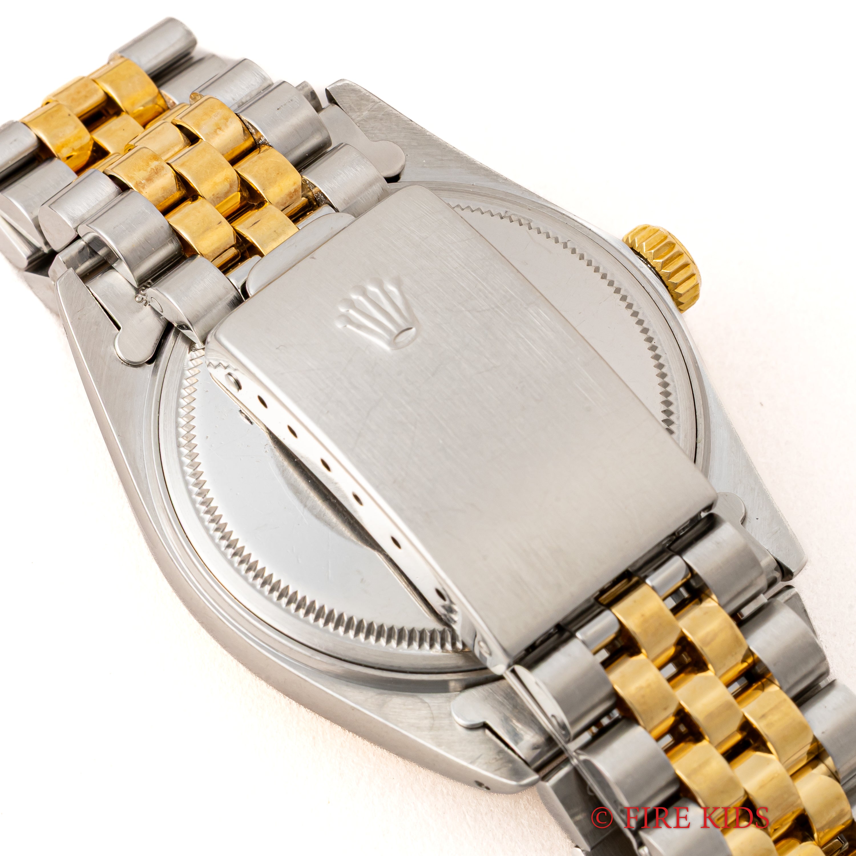 ロレックス 1985年製 デイトジャスト コンビ Ref.16013 自動巻 トリチウム夜光