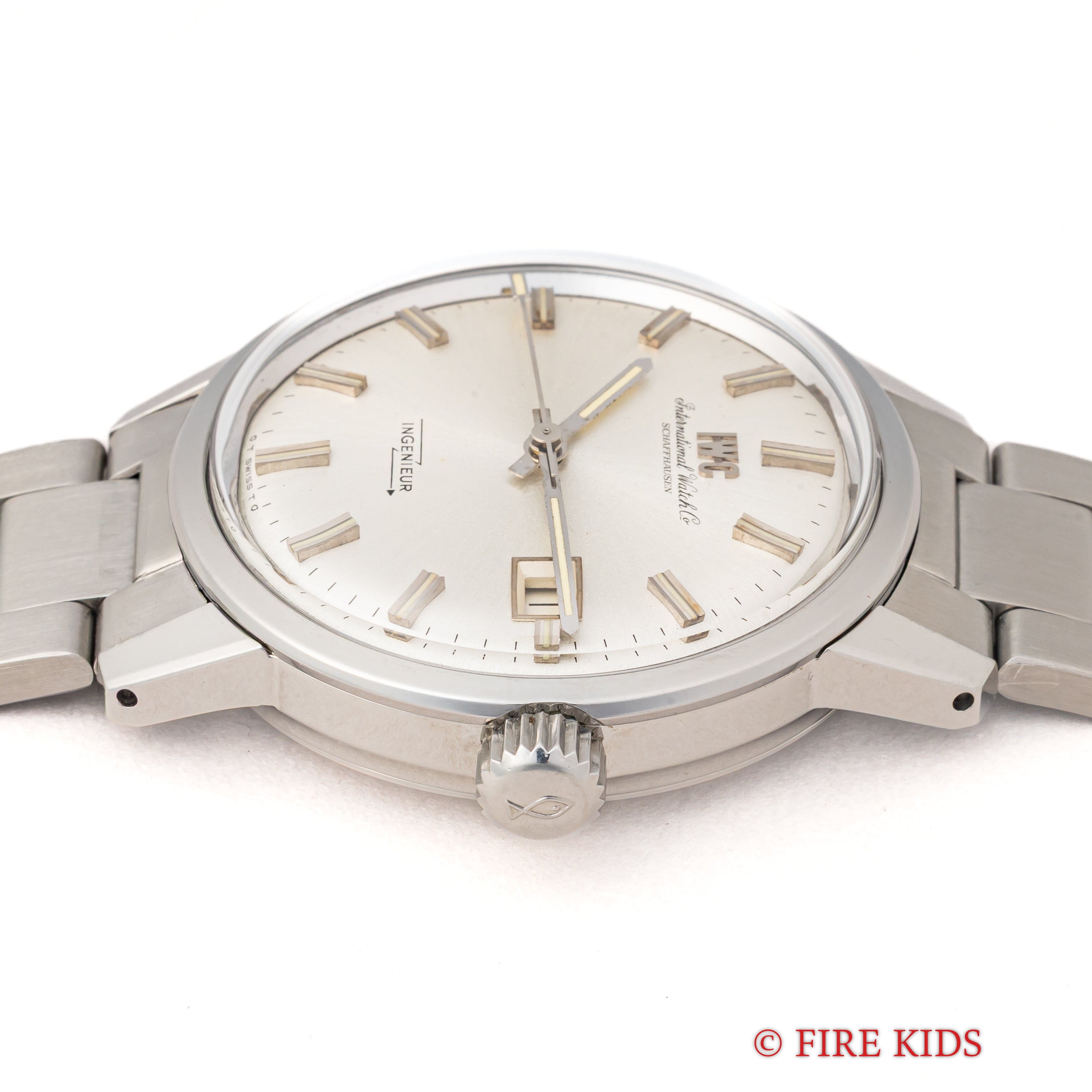 IWC インヂュニア ジャンボ Ref.866A シグマダイヤル 1971年製 純正3連ブレス インヂュニア2ndモデル